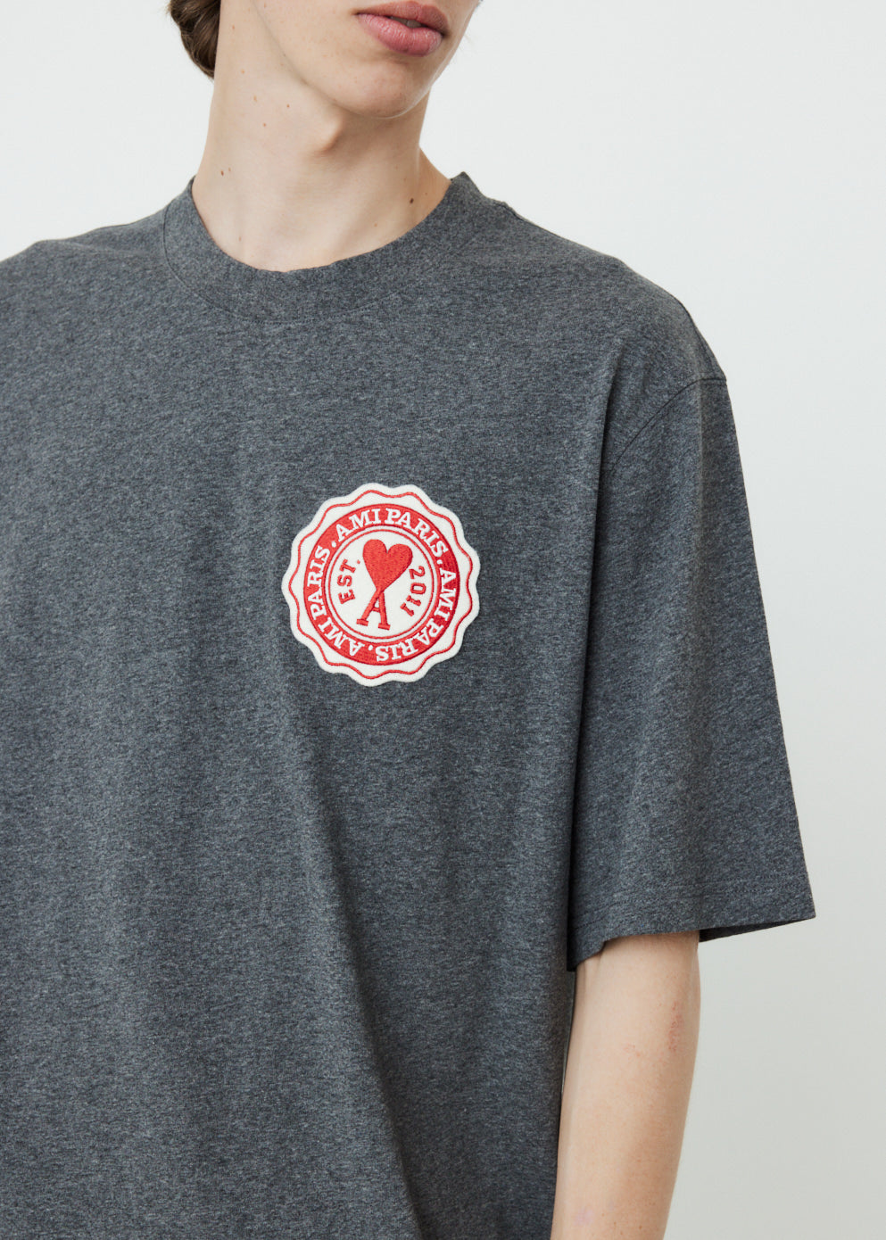 Ami France Patch T-Shirt - Stylish Graphic Tee for Men & Women | Perfect for Casual Wear, Street Fashion & Everyday Outfits