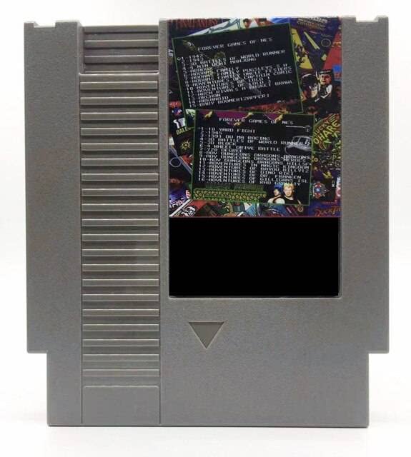 Deltrax Super Cartridge 852 in 1 Multi Game Cartridge for NES 8bit Video Game Console - Perfect for Retro Gaming Enthusiasts and Family Fun Nights