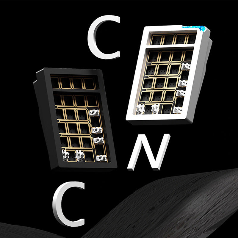 Weikav Stars21 Aluminum QMK Gasket Numpad Kit - Custom Mechanical Keyboard for Gaming & Office Work