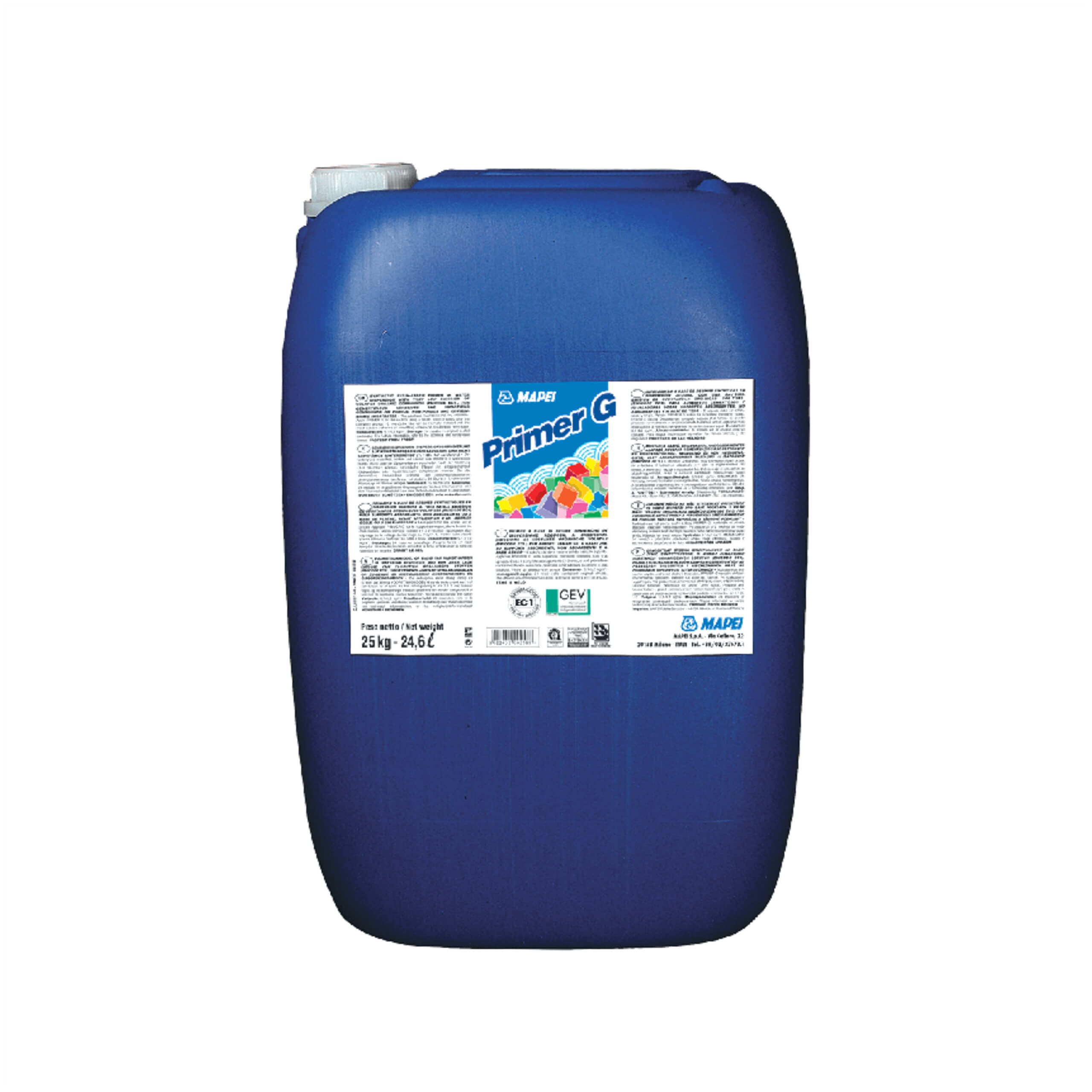 Mapei Primer G - 25kg High-Performance Primer for Concrete & Masonry | Waterproofing & Adhesion Booster | Ideal for Floors, Walls & Basements