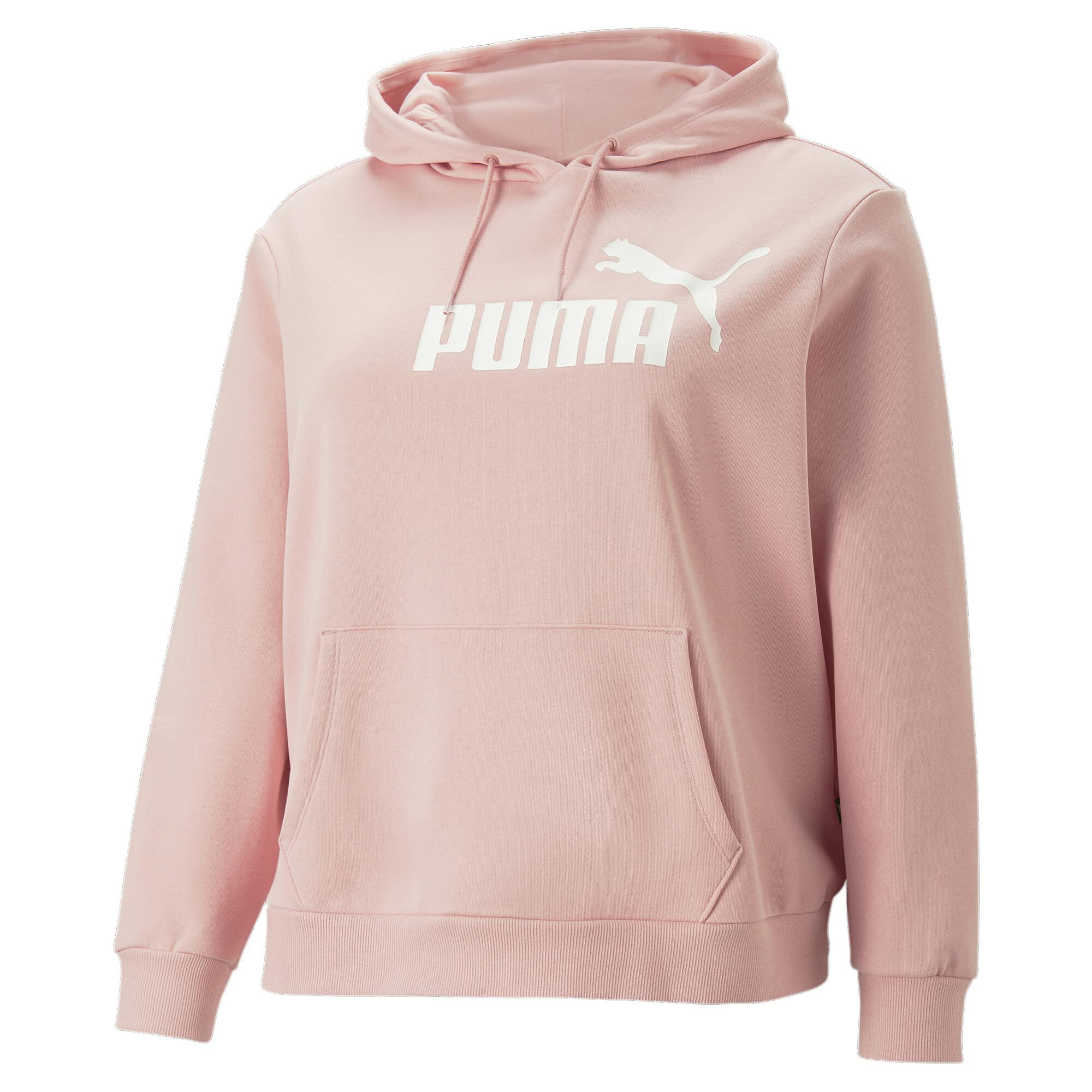 PUMA Women's Essentials Logo Fleece Hoodie - Soft Fleece Pullover Sweatshirt with Front Pocket (Plus Size Available) - Perfect for Casual Wear, Gym, and Outdoor Activities
