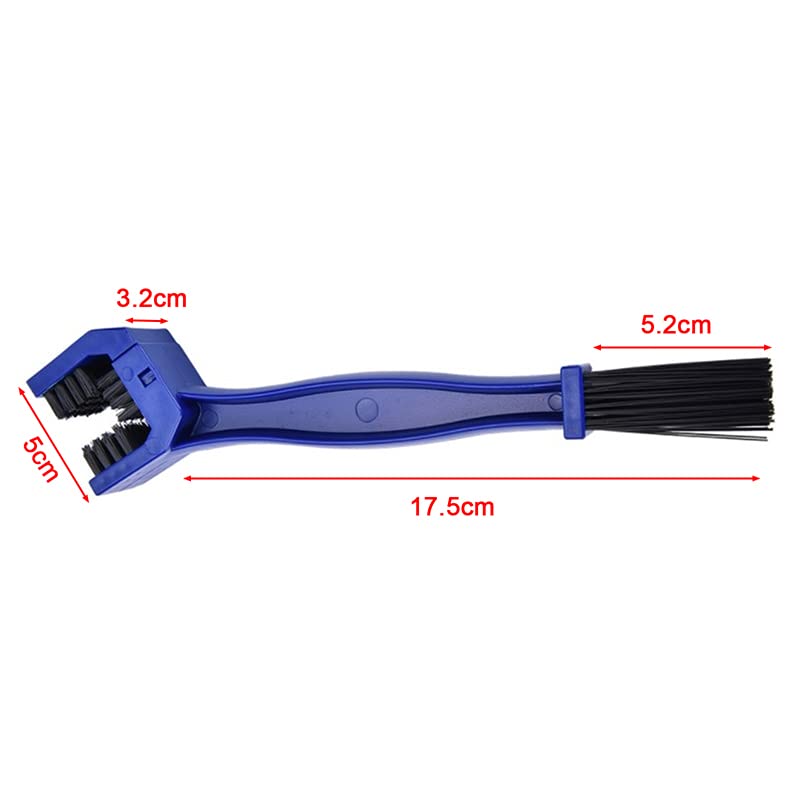 Bicycle Chain Cleaner Tool - Plastic Bike Chain Brush for Cycling Gear & Brake Dirt Removal | Perfect for Mountain Bikes, Road Bikes & DIY Maintenance