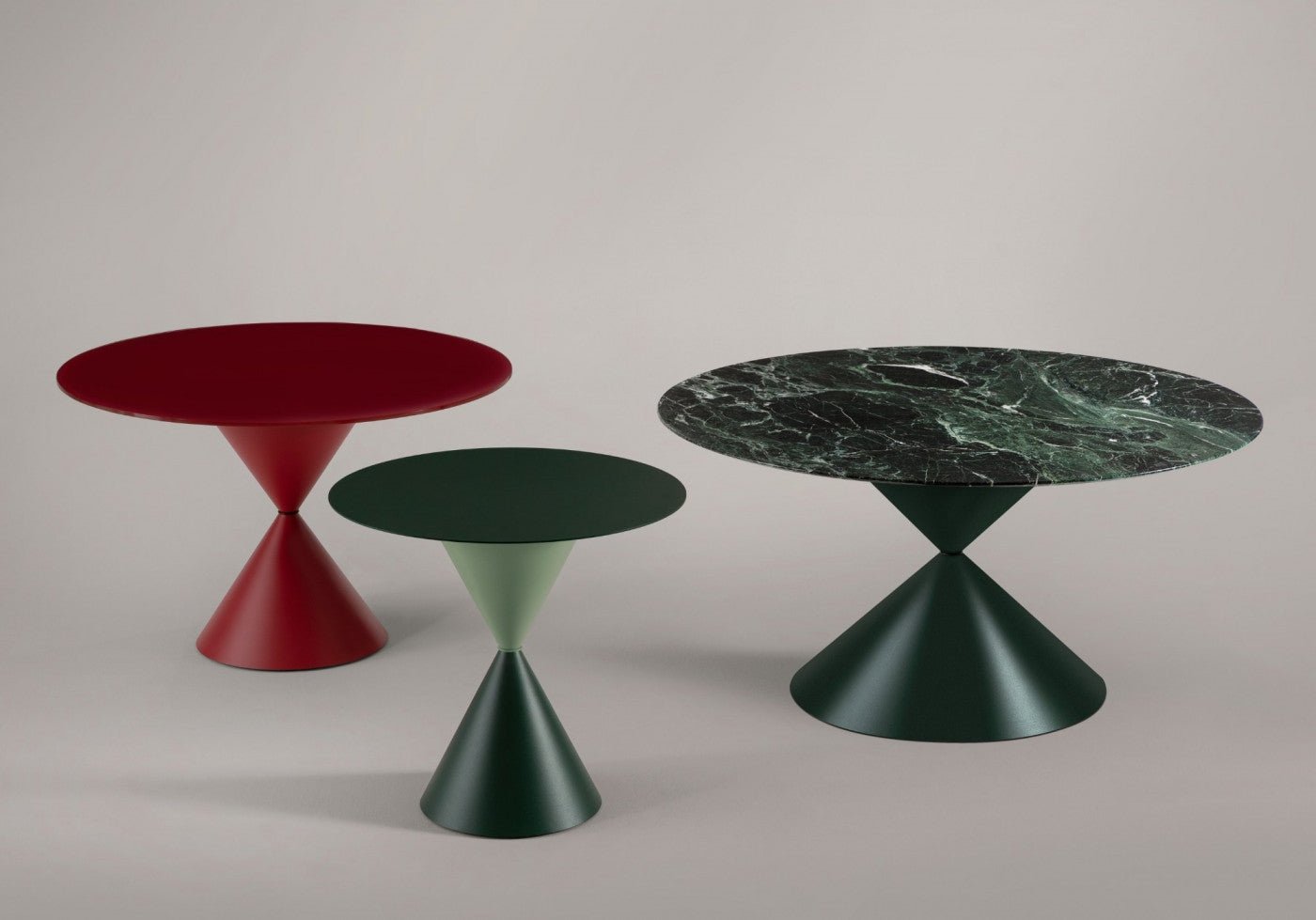 Modern Midj Clessidra Coffee Table - Sleek Glass Top & Sturdy Metal Base for Living Room, Lounge, or Office Decor
