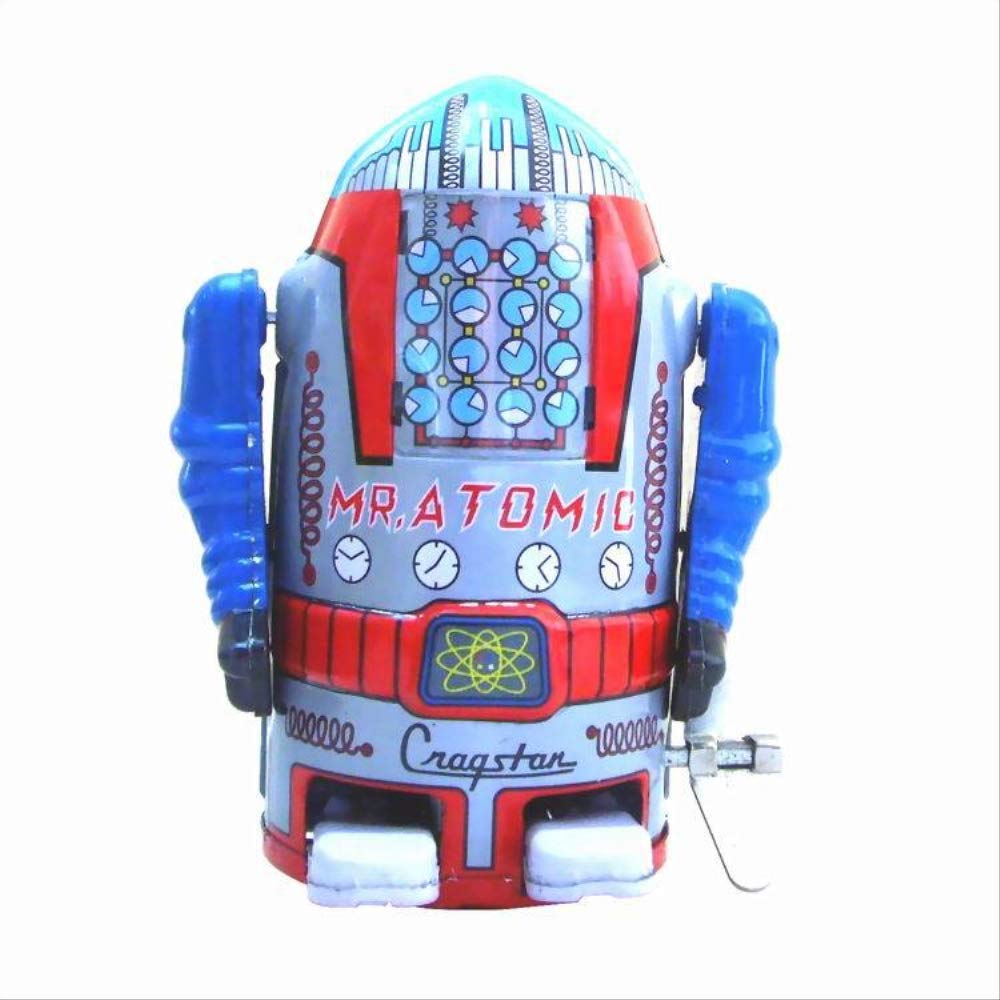 ZGPTX Space Robot Statue - Creative Home & Garden Decor for Adults