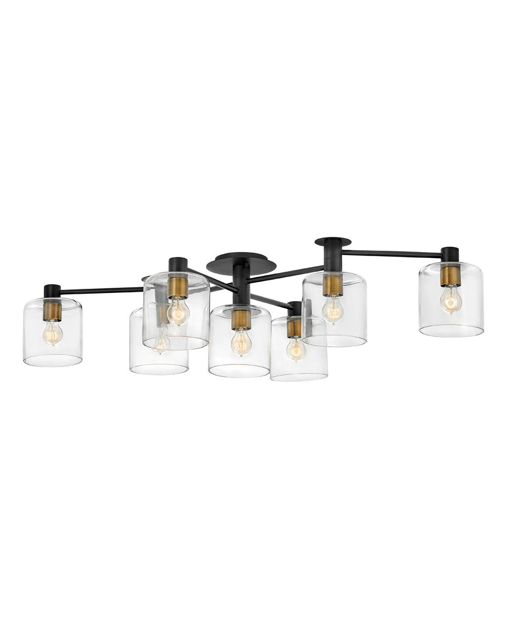 Stylish Axel LED Foyer Pendant Light in Black - Modern Entryway Lighting for Hallway, Staircase & Home Decor
