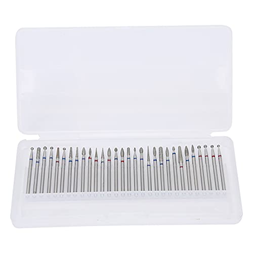 Professional Nail Drill Bit Set for Manicure & Pedicure - 10PCS Nail Art Bits for Acrylic Nails, Gel Polish Removal & Nail Filing - Perfect for Home & Salon Use