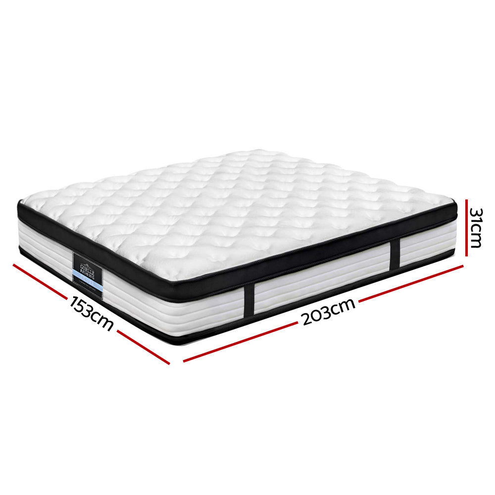 Premium Devon Euro Top Pocket Spring Mattress - 12.2