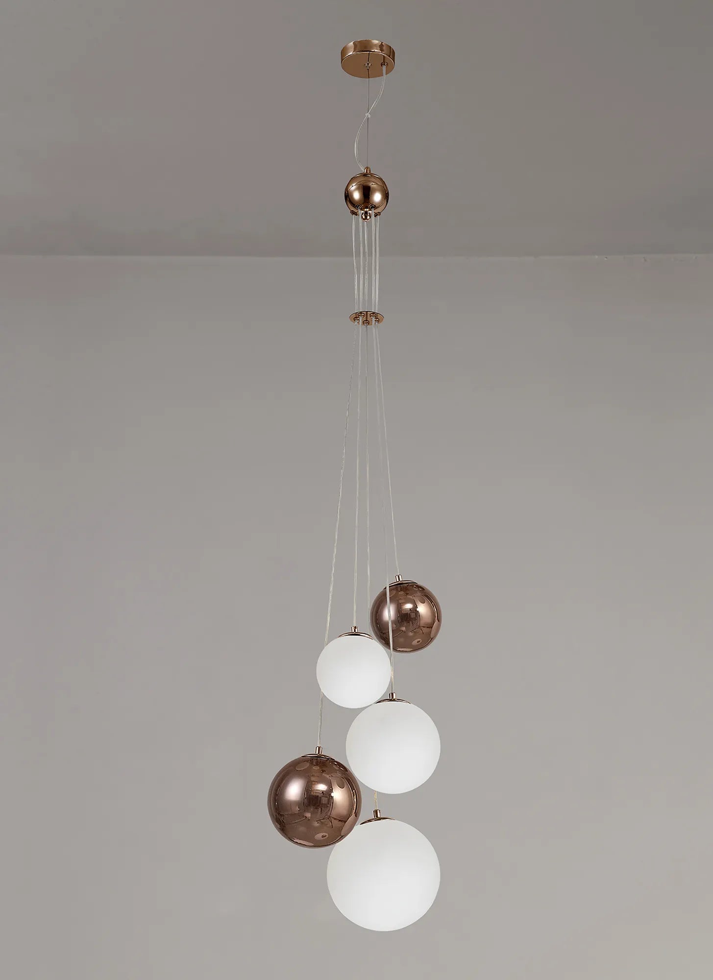 Modern Austin 5-Light Cluster Pendant with G9 Base - Elegant Ceiling Lighting for Dining Room, Kitchen Island, or Entryway
