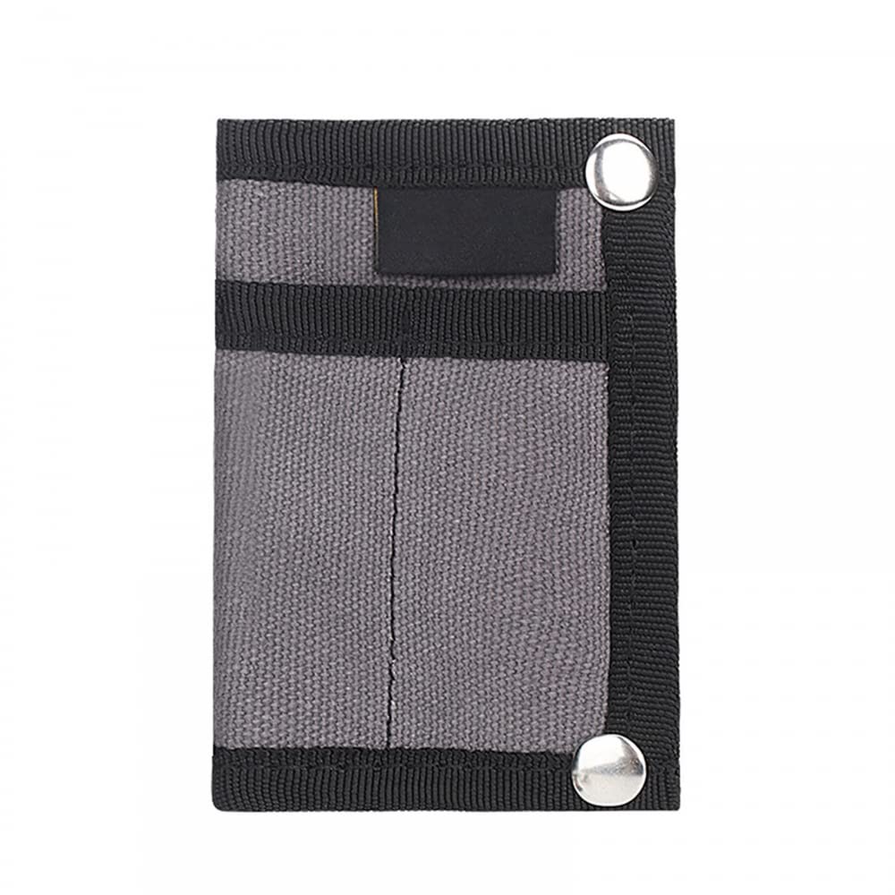 **Waterproof Canvas EDC Tool Storage Bag - Compact Portable Organizer Pouch for Notebook, Pen & Card - Perfect for Travel, Hiking & Everyday Carry**