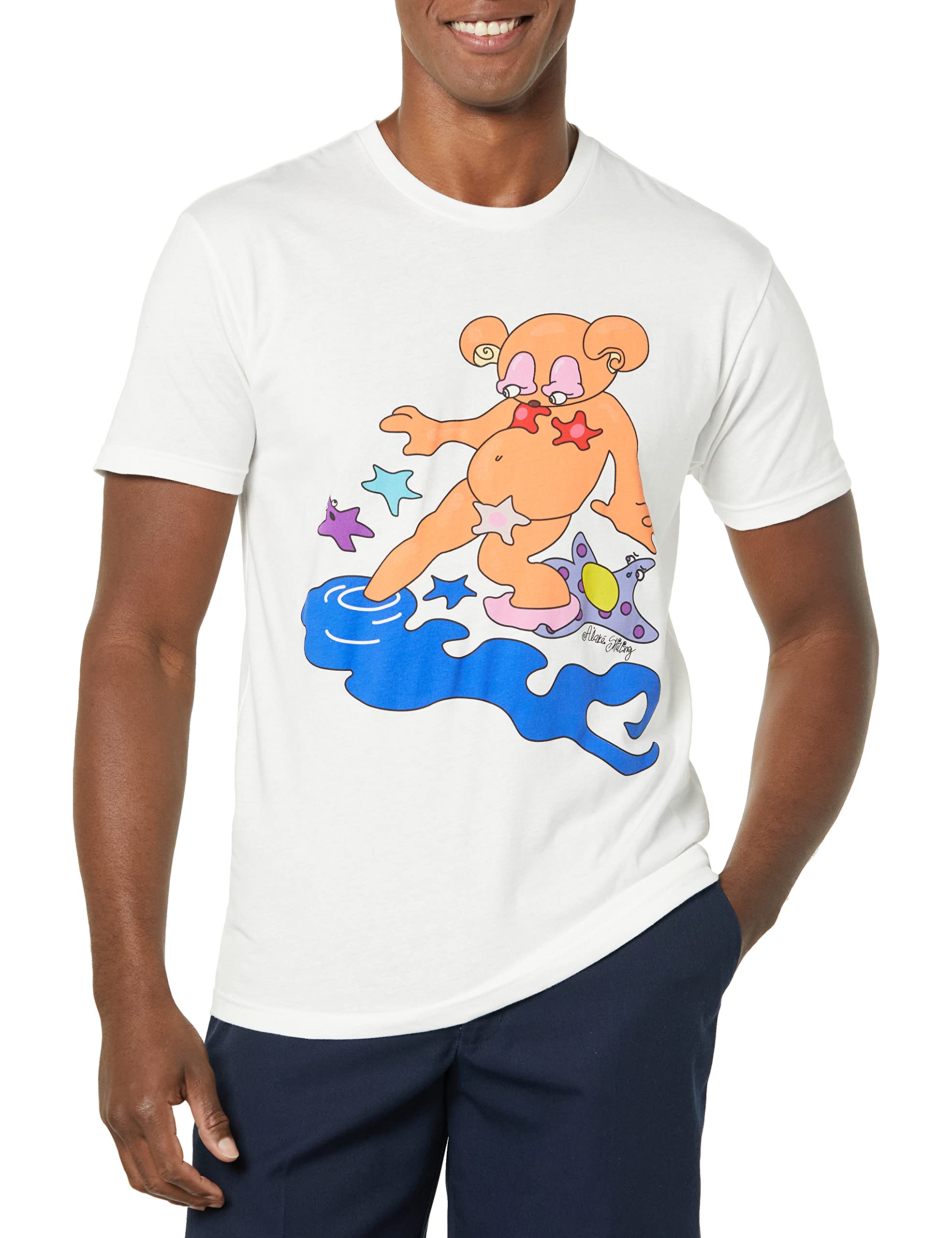 Alake Shilling Buggy Bear Beach T-Shirt - Cute Graphic Tee for Kids & Toddlers - Perfect for Summer Vacations, Beach Trips & Outdoor Adventures