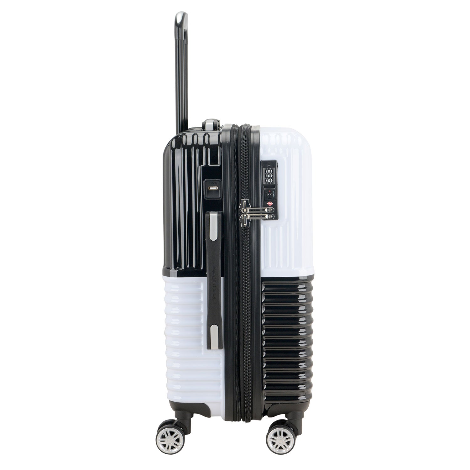 Jericho 2-Piece Luggage Set - Lightweight Spinner Suitcase with TSA Lock for Travel, Business Trips & Vacations | Durable Carry-On & Check-In Luggage