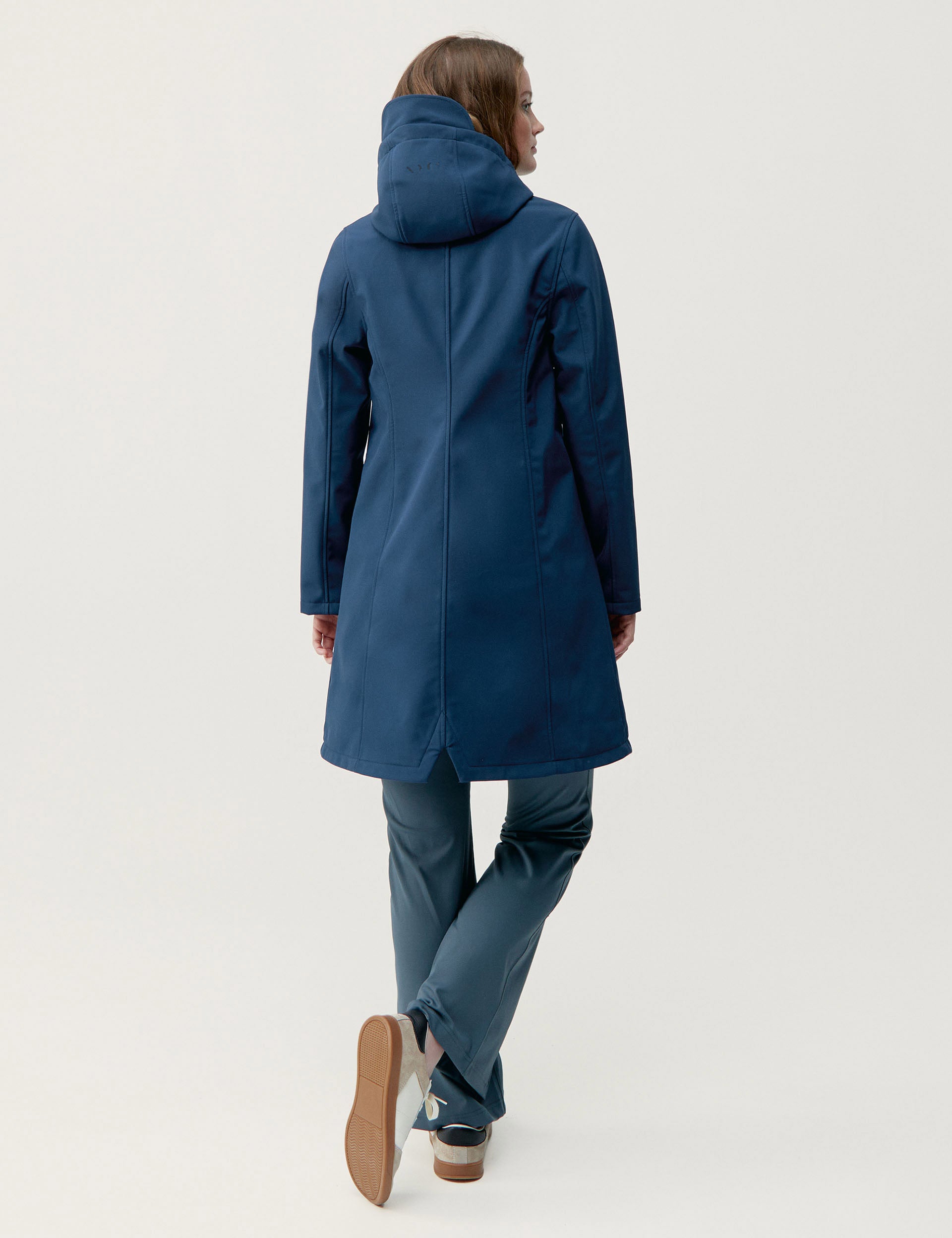 Sailor Blue Trench Coat for Women - Classic Waterproof Windbreaker Jacket for Fall & Spring | Perfect for Office, Travel & Outdoor Activities