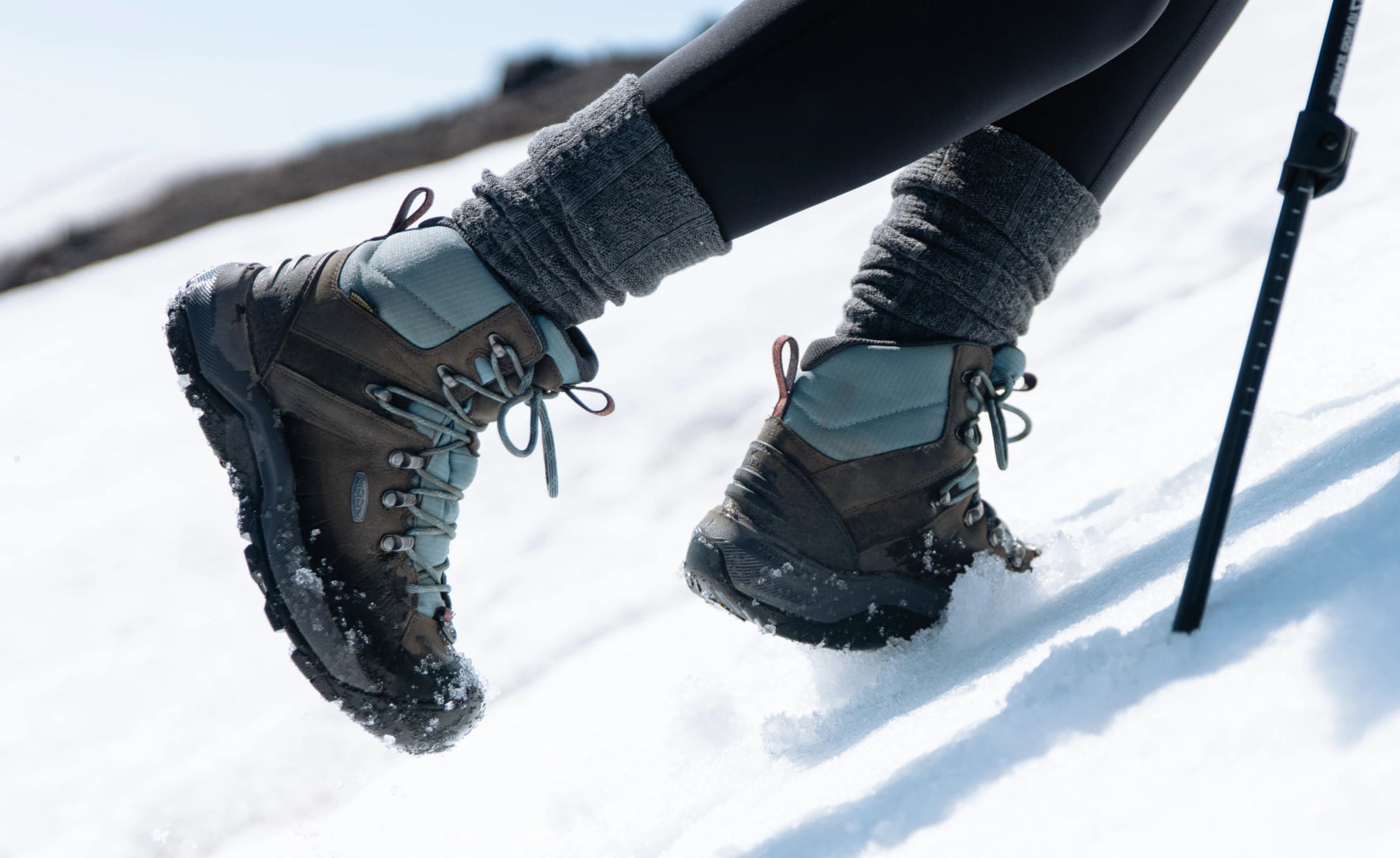Women's Revel IV Polar Waterproof Winter Boots - Black/Harbor Gray | Insulated Snow Boots for Hiking, Walking & Outdoor Activities in Cold Weather