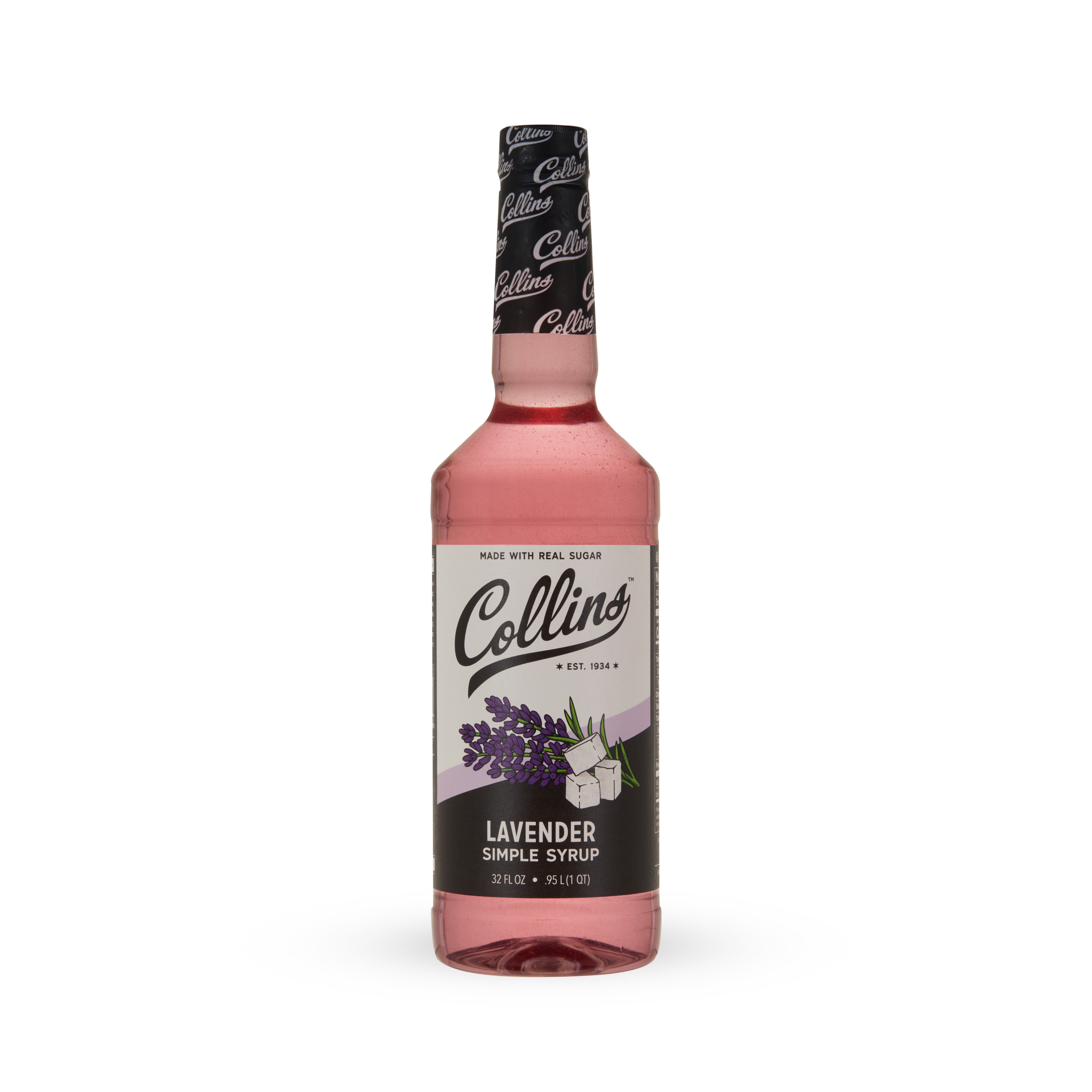 Organic Lavender Syrup 32 oz - Premium Culinary Syrup for Cocktails, Baking, Desserts & Tea - Vegan, Gluten-Free, Non-GMO - Perfect for Home Bar, Coffee Shops & Gift Giving