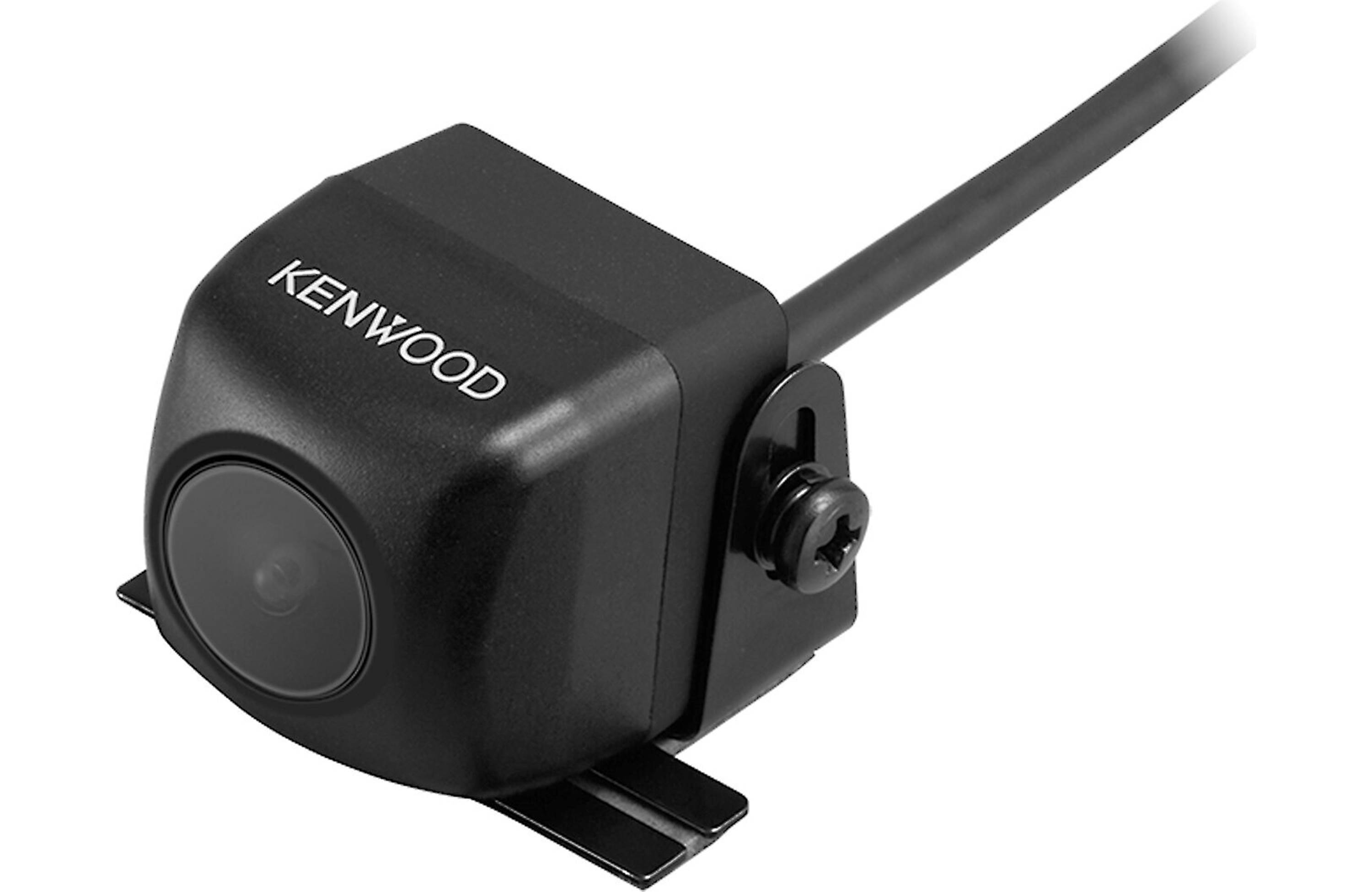 Kenwood CMOS 230LP Universal Rearview Backup Camera with License Plate Mount - HD Night Vision Parking Aid for Trucks, SUVs & Cars - Easy DIY Installation for Safer Reversing & Parking