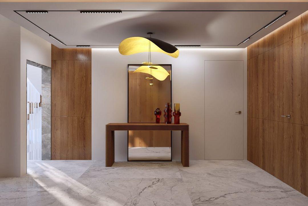 Modern Giorgio Pendant Light - Elegant Hanging Chandelier for Dining Room, Kitchen Island & Bedroom Lighting - Gold/Bronze Finish Glass Shade Ceiling Light Fixture