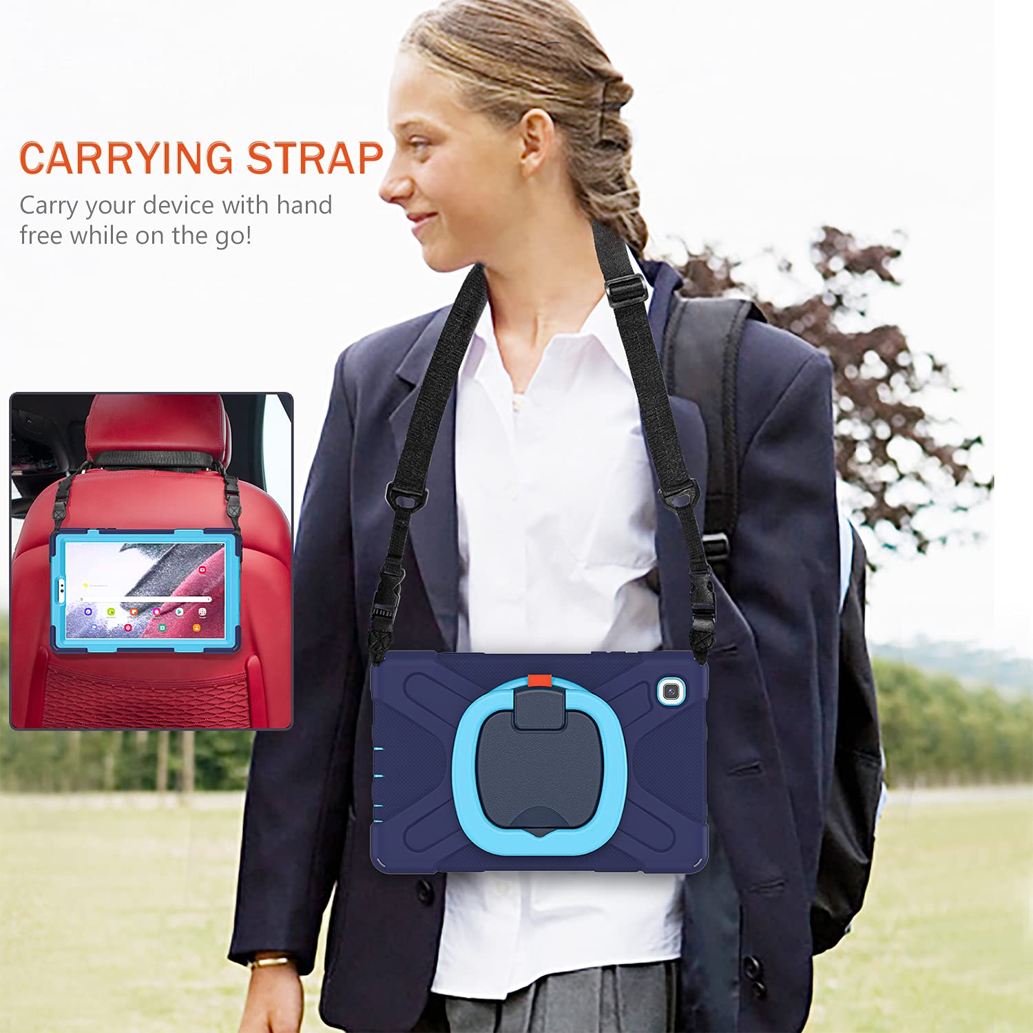 Rugged Protective Case for Samsung Galaxy Tab A7 Lite 8.7
