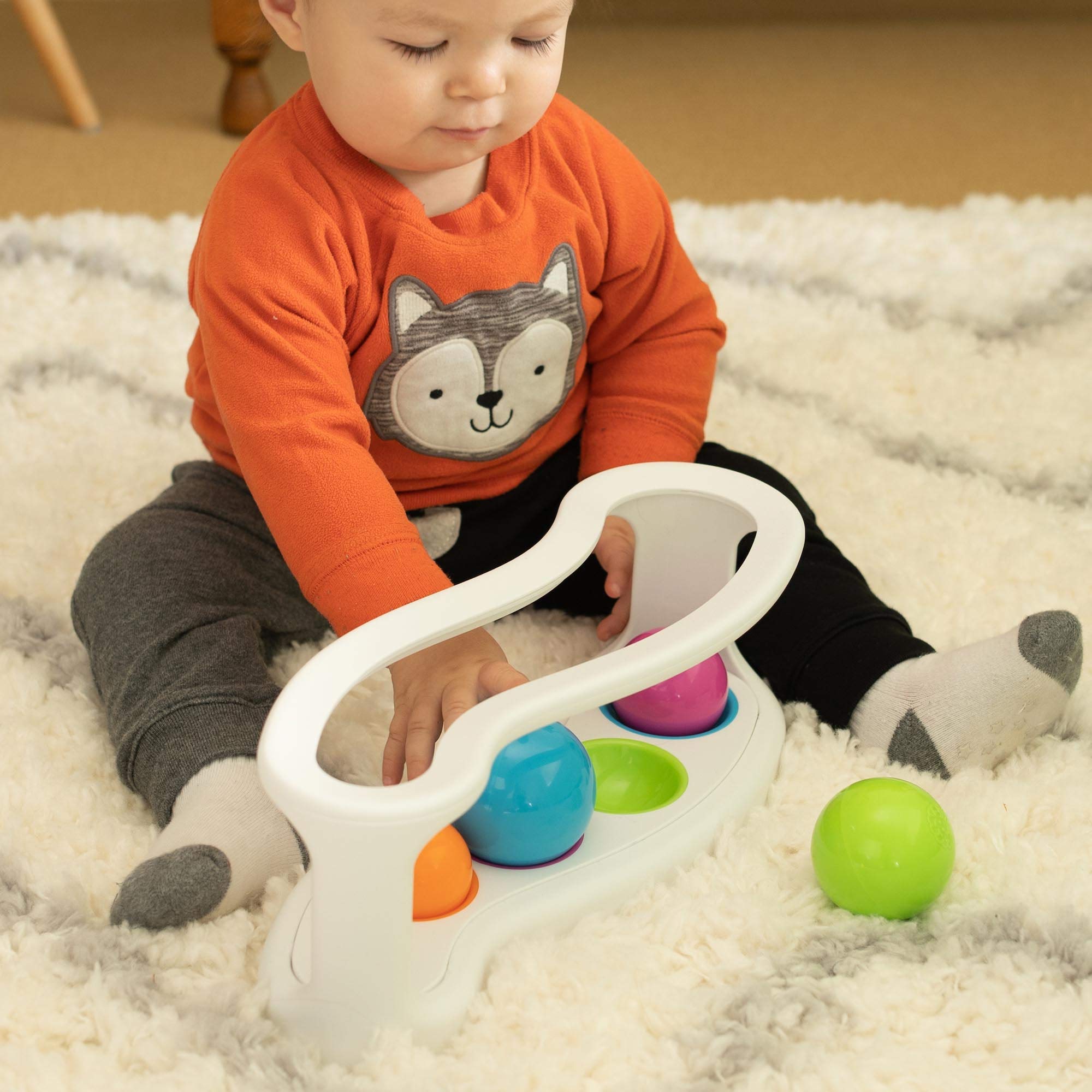 Fat Brain Toys FA224-1 Marble Run - STEM Educational Building Toy for Kids Ages 4+ | Fun Gravity Maze Game for Indoor Play & Learning Activities