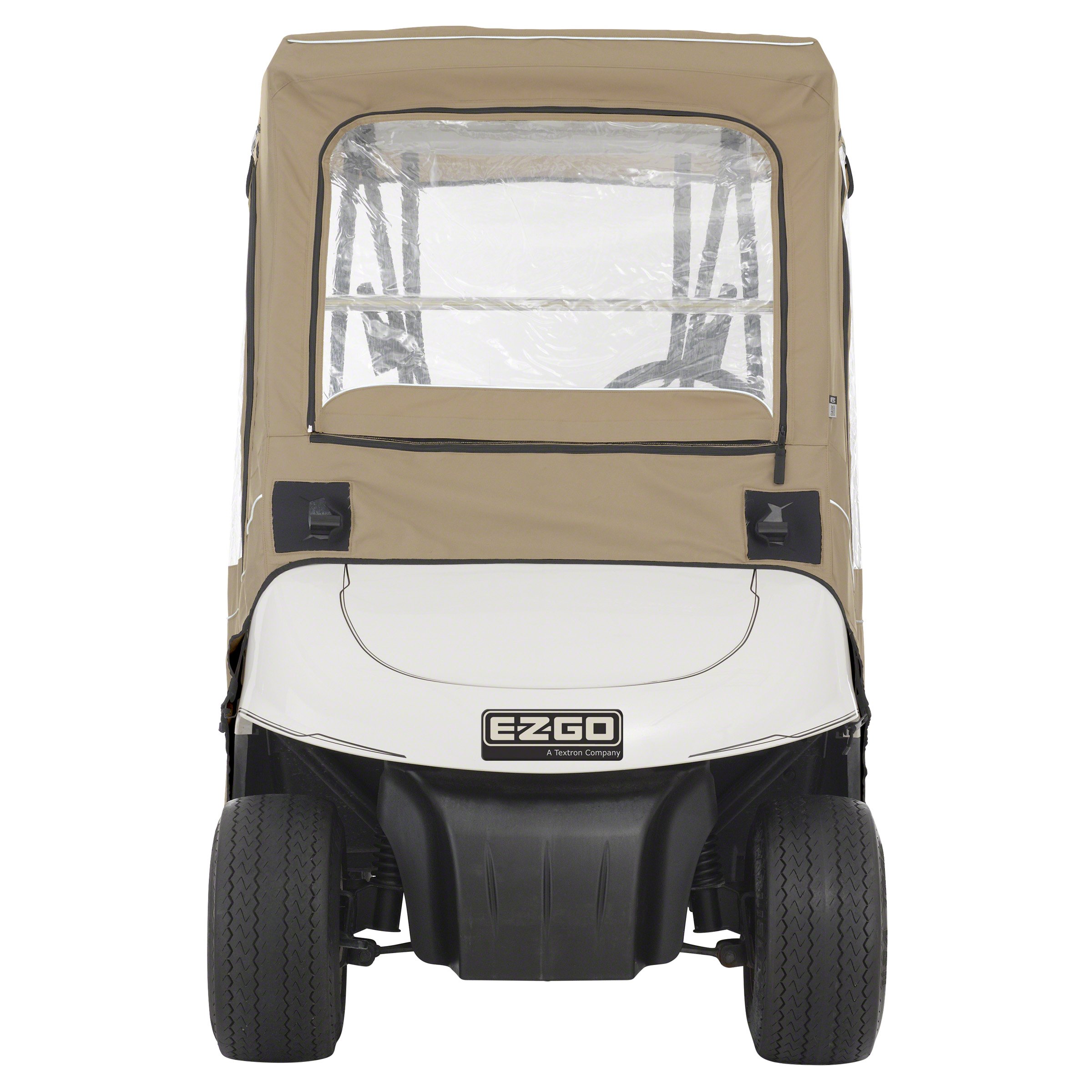 Classic Fairway Golf Cart Cover - Waterproof & UV-Resistant Enclosure for E-Z-Go Golf Carts | All-Weather Protection for Outdoor Storage & Transport