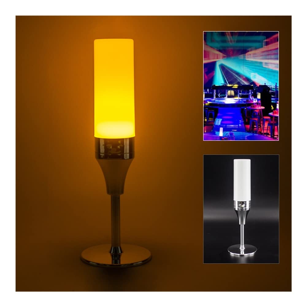 FQDFAYEE Modern Table Lamp for Bedroom, Living Room, Bar & Restaurant - Stylish Nightstand Lamp with Yellow Light - Perfect for Hotel, Office & Home Decor Ambiance Lighting