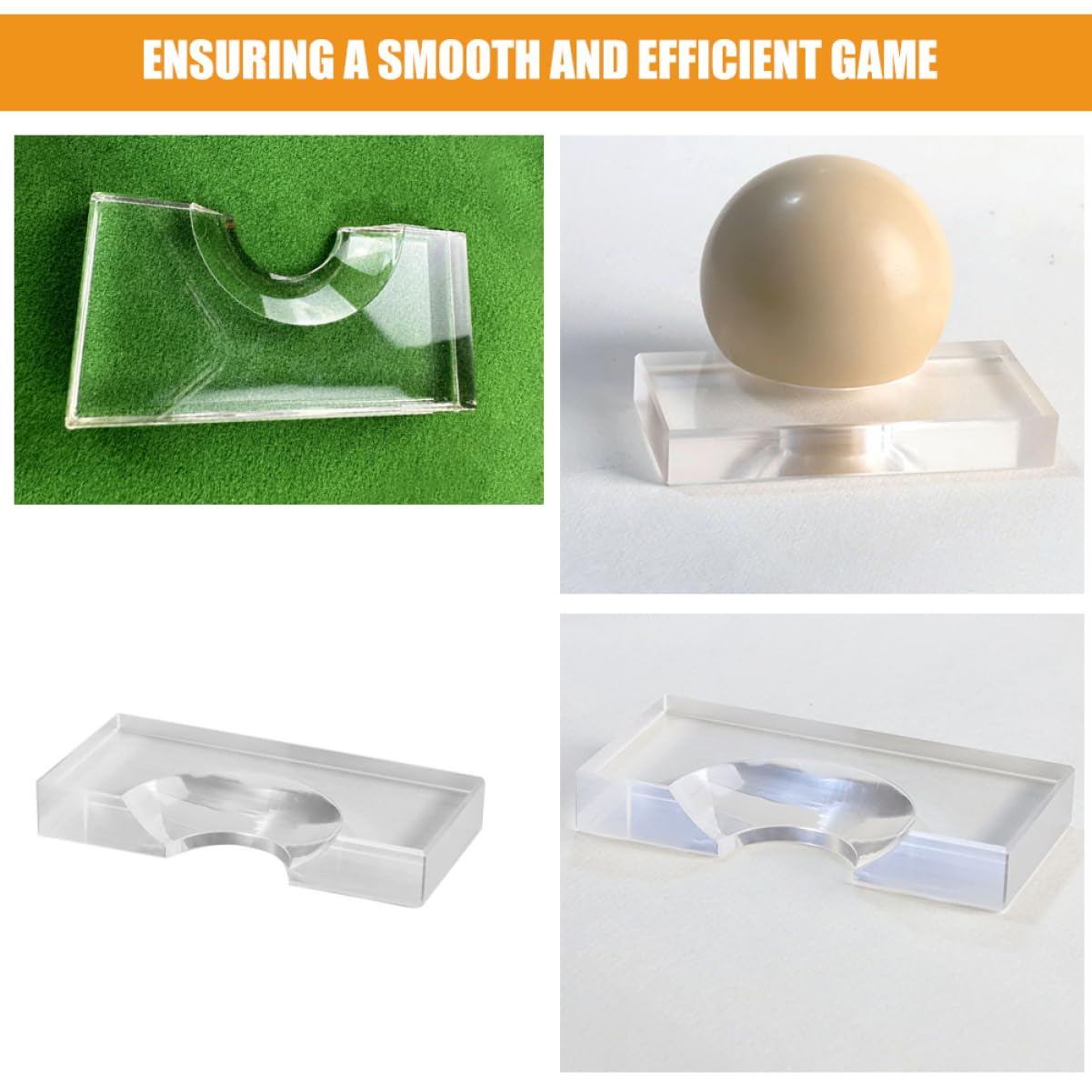 SUPVOX Acrylic Billiard Ball Locator & Snooker Position Marker - Tabletop Ball Holder for Pool & Snooker Games - Perfect for Home Game Rooms, Bars, and Indoor Recreation