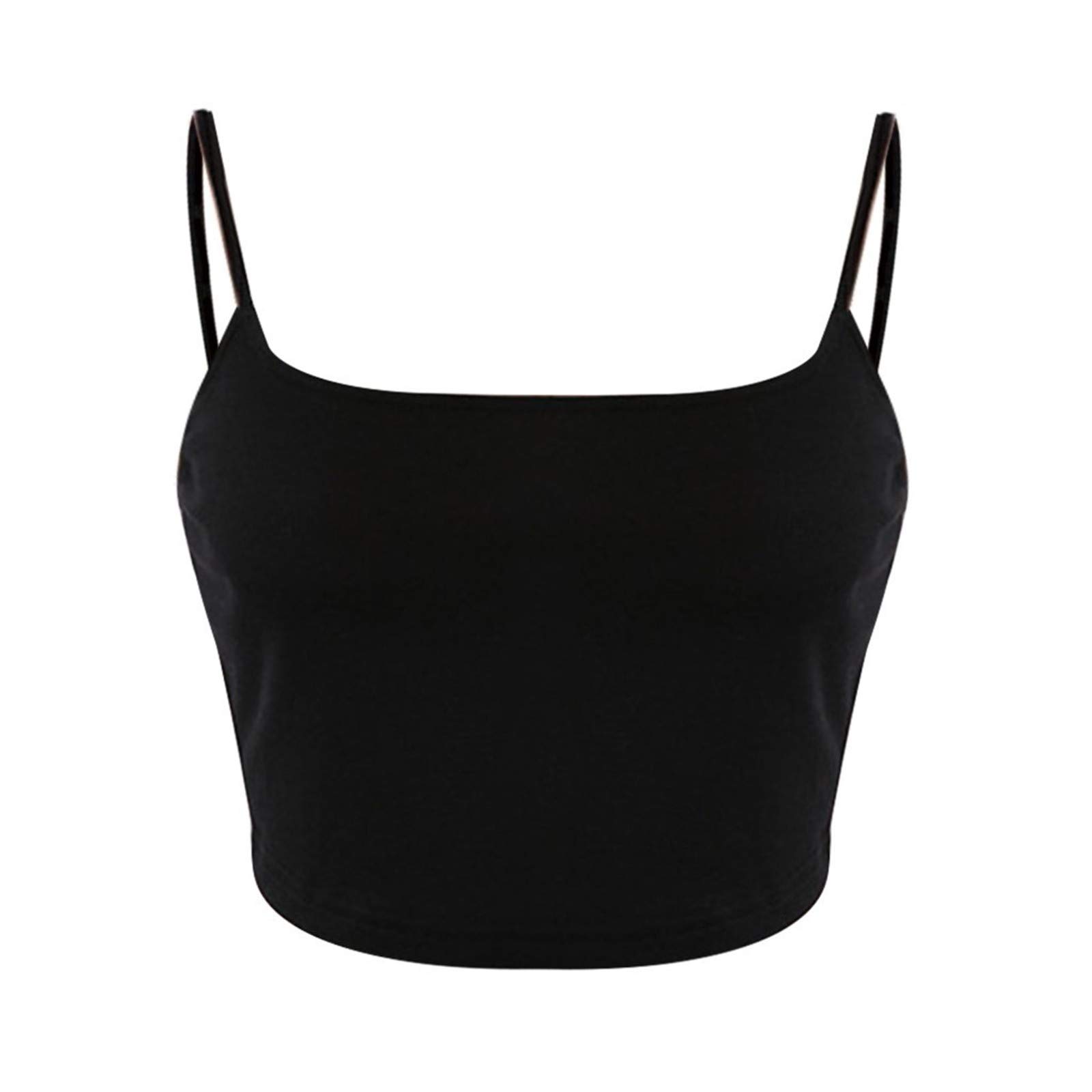 OMBMUT Women's Padded Sports Bra - High Support Workout Top for Running, Yoga & Fitness with Removable Chest Pads | Breathable Crop Tank for Gym, Activewear & Daily Wear