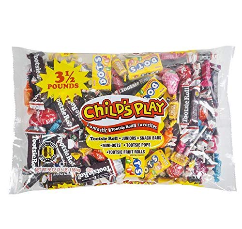 Child's Play Candy Assortment - Case of 6 Pack Bulk Candy for Birthday Parties, Halloween Treats & Classroom Rewards