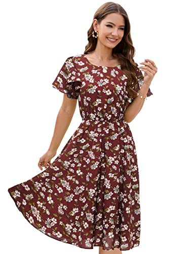 062burgundy Flower