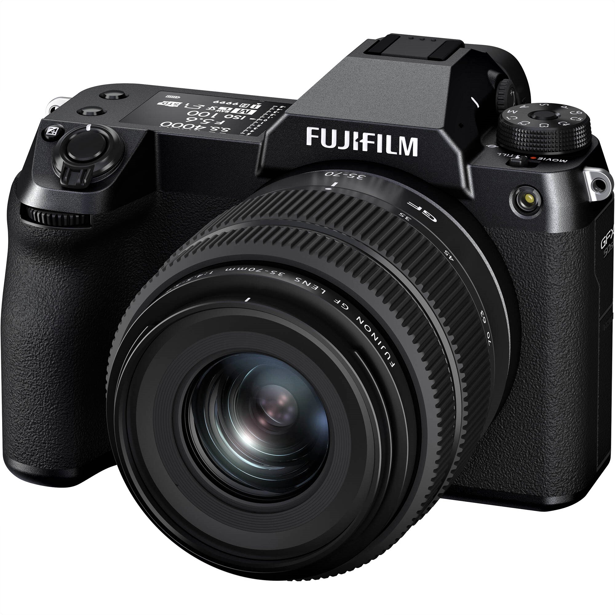 Fujifilm GFX 50S II Medium Format Mirrorless Camera Body with GF35-70mm F4.5-5.6 WR Lens Kit - Professional Photography for Landscape, Portrait & Studio Work