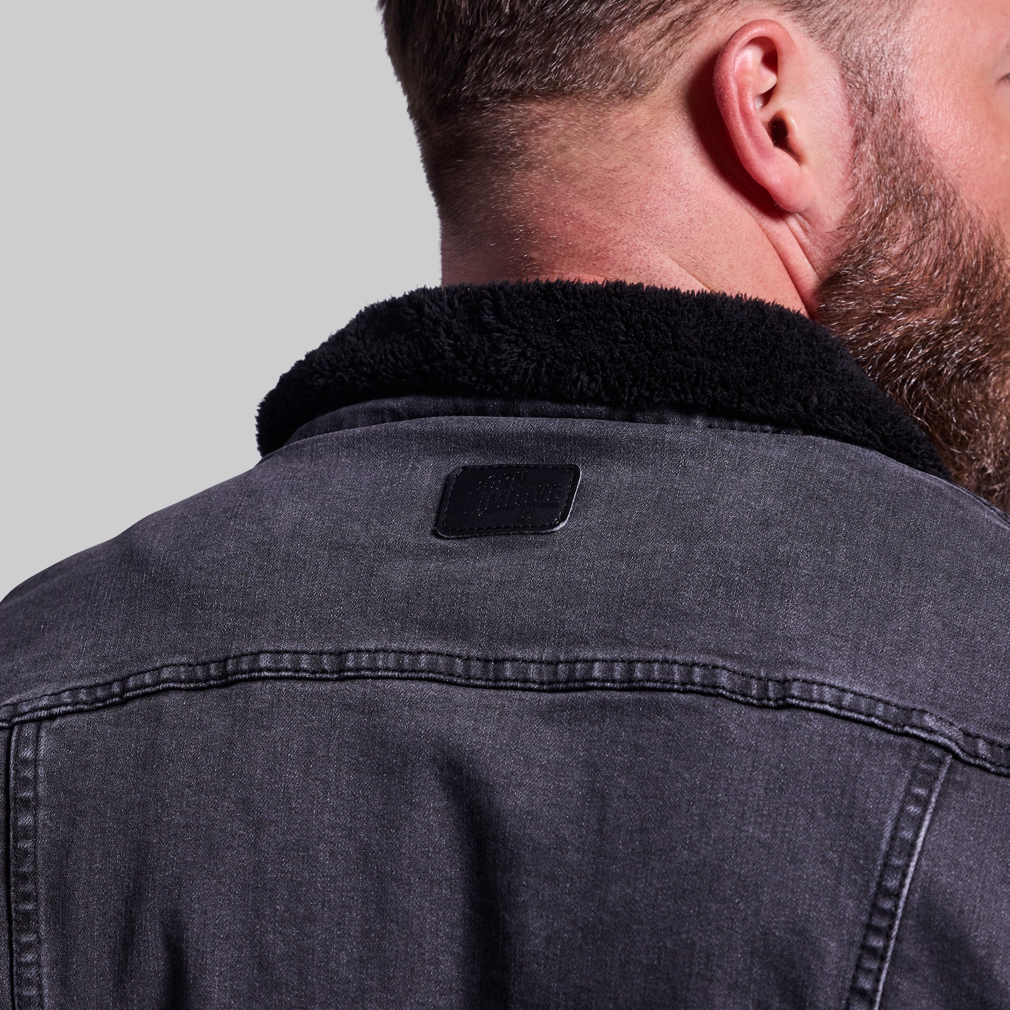 Men's FLEX Stretchy Pioneer Jacket 2.0 - Vintage Grey Wash Waterproof Windbreaker for Hiking & Outdoor Adventures