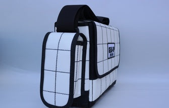 Gear Up Surfcasting 4 Tube Surf Fishing Bag - Waterproof Saltwater Tackle Storage for Beach & Pier Fishing Accessories