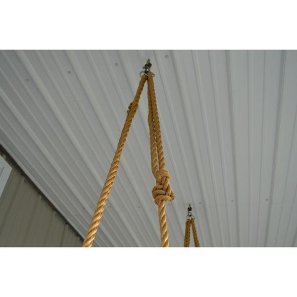 A & L Premium Rope Hanging Kit for Swings, Swing Beds, Hammocks - Heavy Duty Outdoor & Indoor Use for Backyard, Patio, Garden, Porch