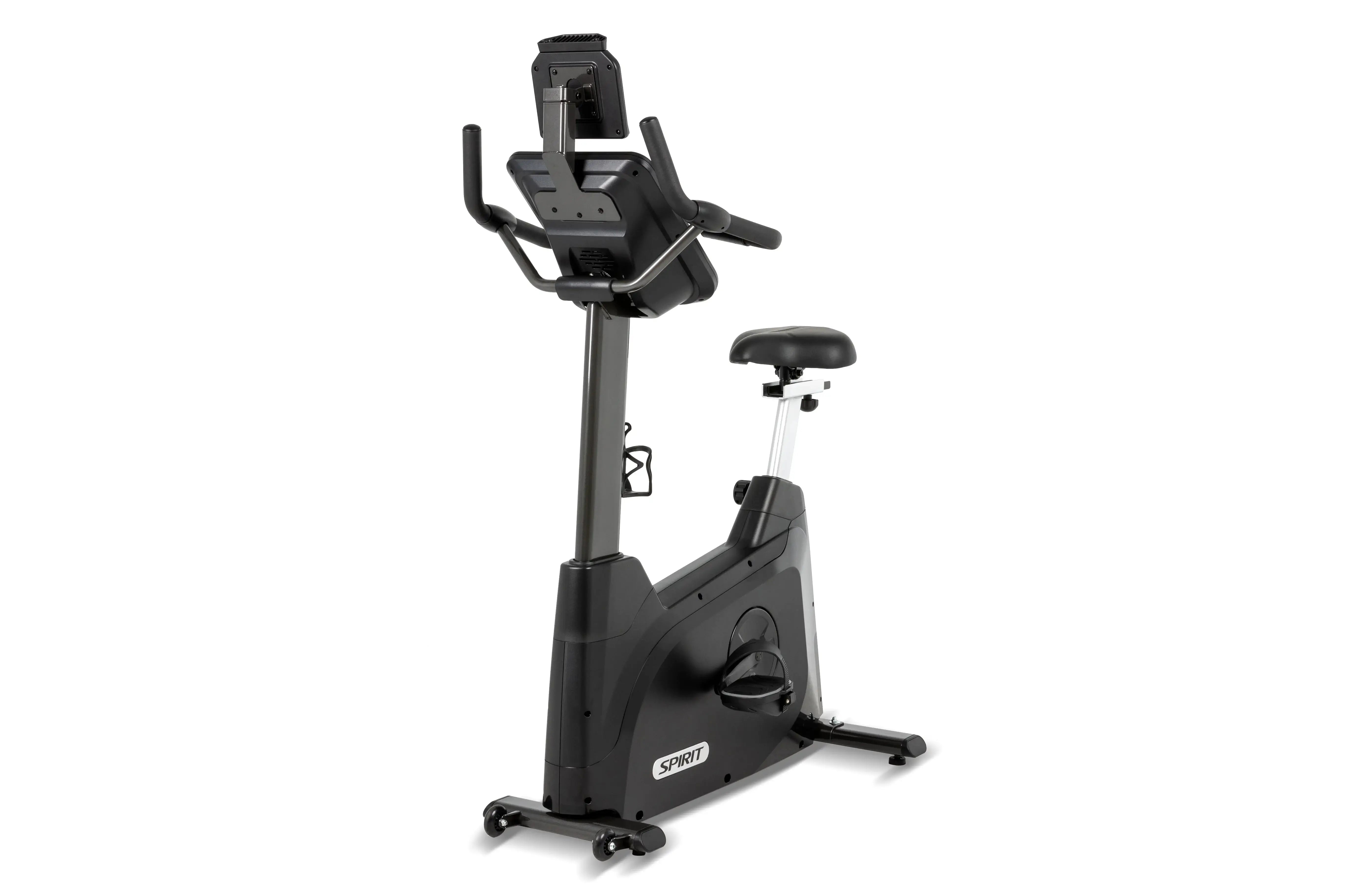 Spirit XBU55V2 Upright Exercise Bike for Home Gym - Cardio Workout Equipment for Indoor Cycling & Fitness Training