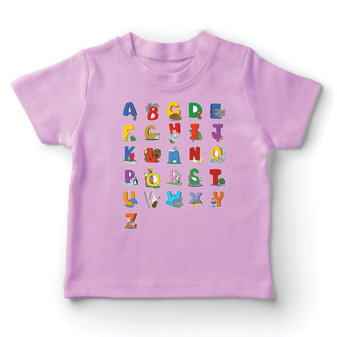 Lepni.me Kids Alphabet ABC Song T-Shirt - Fun & Educational Back to School or Graduation Gift for Toddlers & Preschoolers | Perfect for Classroom Activities, Birthday Parties & Family Photos