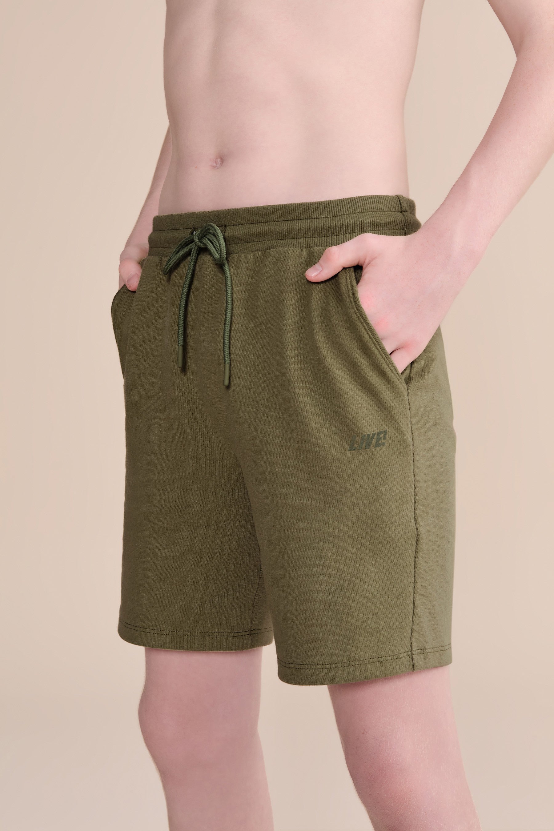 Rino Stone Kids Knit Shorts - Soft Cotton Summer Shorts for Boys & Girls - Playtime, Beach & Casual Wear