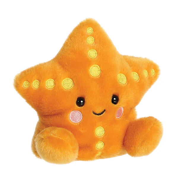 Palm Pals Treasure Starfish Plush Toy - Soft & Cuddly Stuffed Animal for Kids, Perfect Gift for Birthdays & Holidays | Great for Playtime, Decor & Collectibles