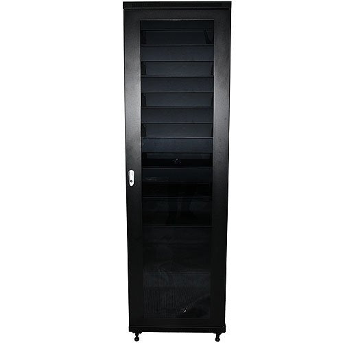 AVARRO RK ER42U 42U Server Rack Cabinet - Heavy Duty 19 Inch Network Equipment Rack for Data Center, Server Room & Office Use