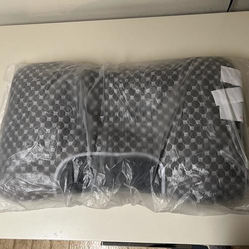 2 Pack Orthopedic Bed Pillows for Neck Pain Relief - Contoured Ergonomic Cervical Support Pillow Set for Side, Back & Stomach Sleepers - Ideal for Home, Travel & Office Use