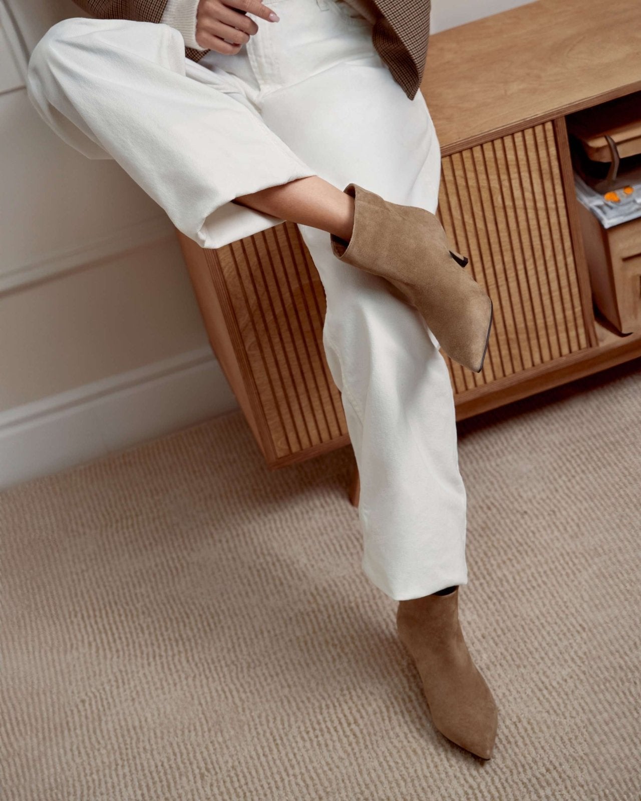 Issy Beige Women's Casual Dress - Comfortable & Stylish for Everyday Wear, Office, and Weekend Outings