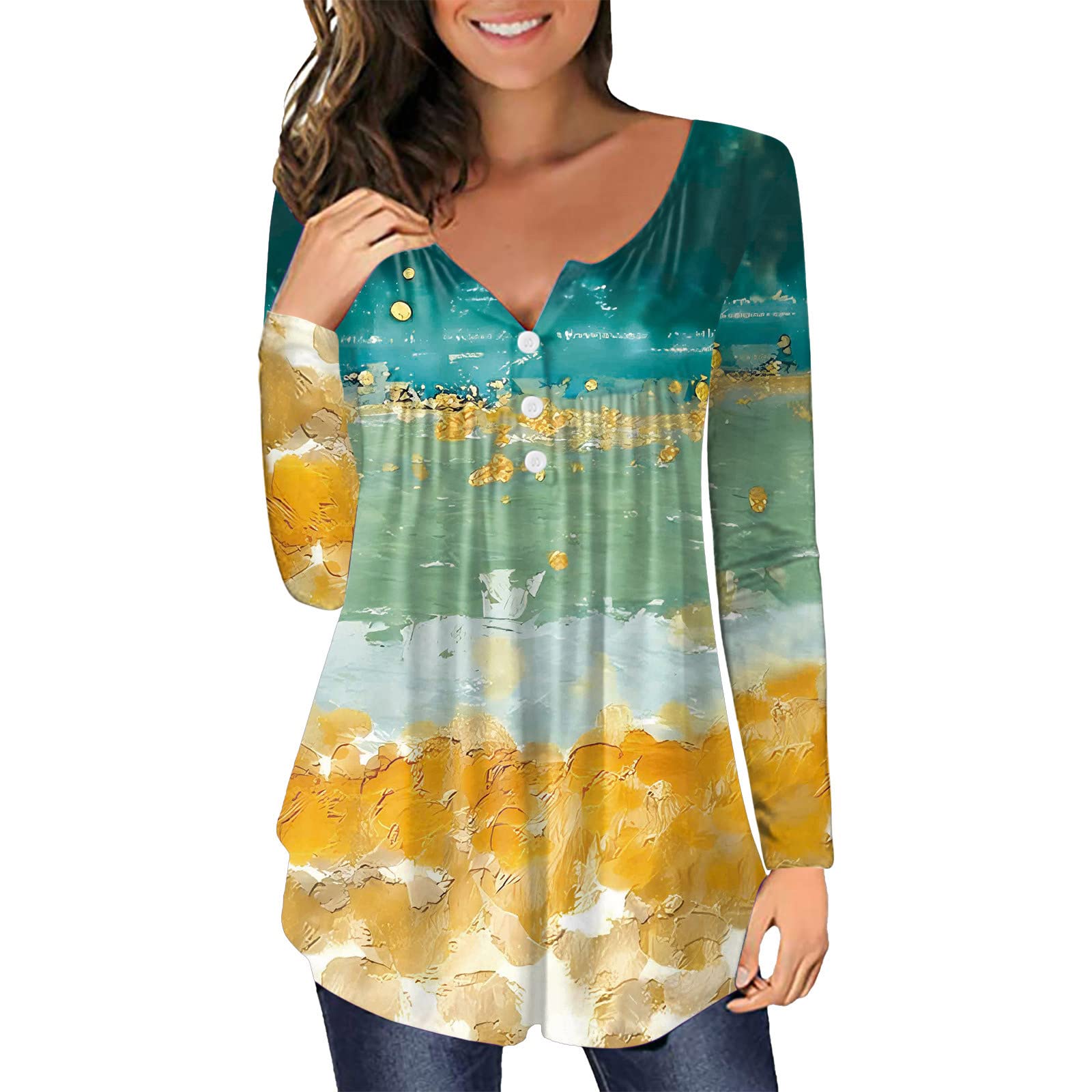 Women's V-Neck Short Sleeve T-Shirts with Pocket - Elegant Casual Summer Tops for Women | Perfect for Office, Date Night & Weekend Outings