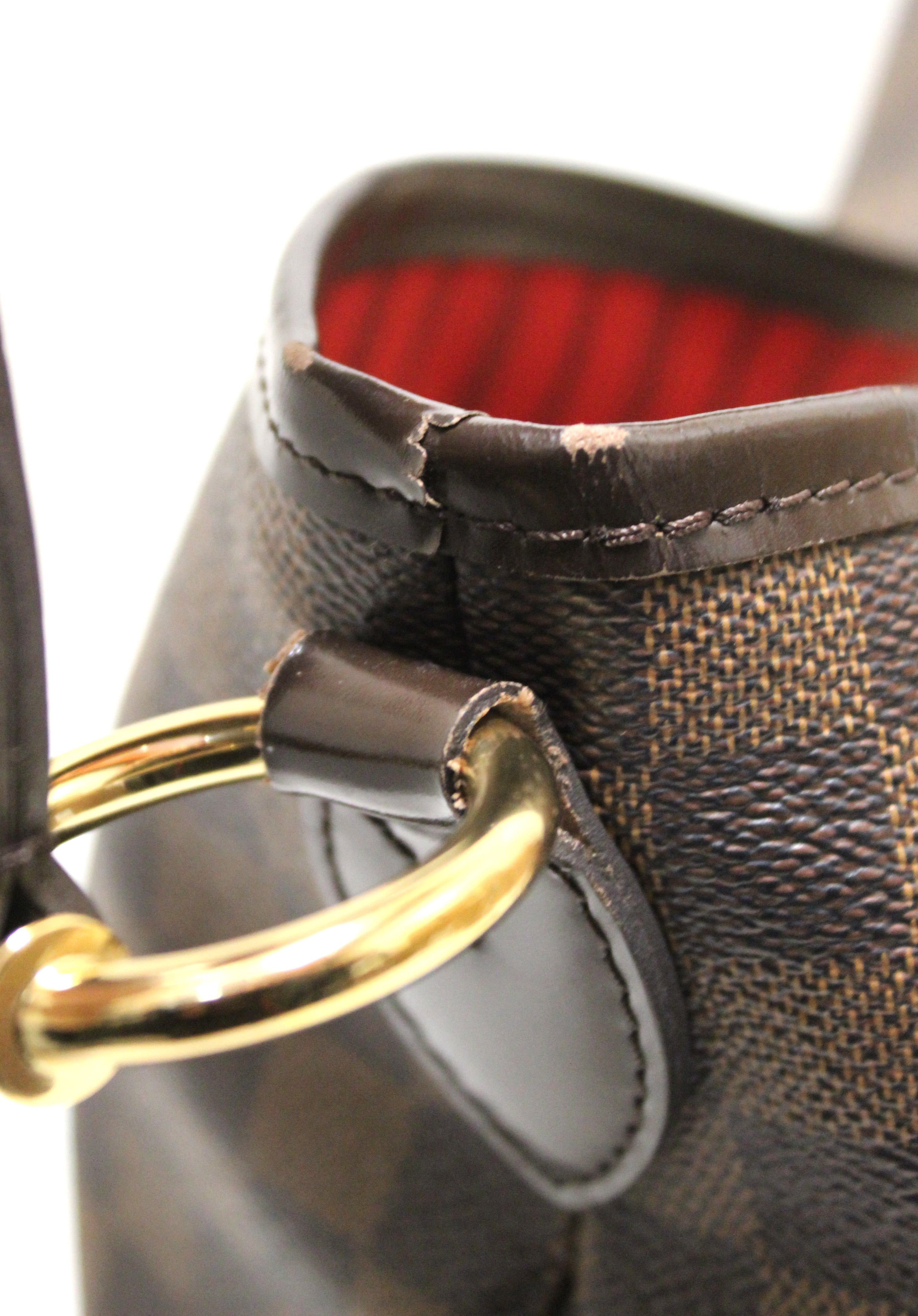 Authentic Louis Vuitton Damier Ebene Delightful PM Hobo Shoulder Bag - Luxury Handbag for Women, Perfect for Work, Travel & Everyday Use