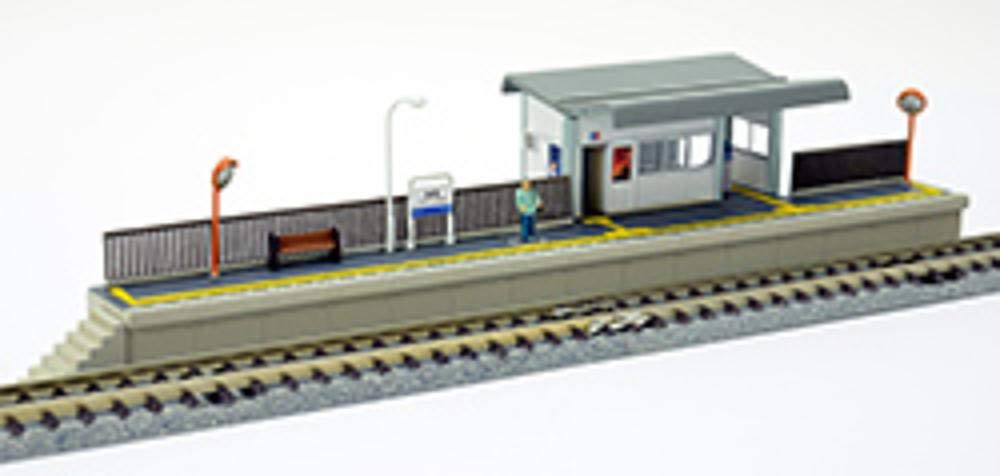 Tomytec Diorama Collection Building Model Kit - Station G Diorama Supplies (138) for Train Scenery, Miniature Landscapes & Architectural Displays