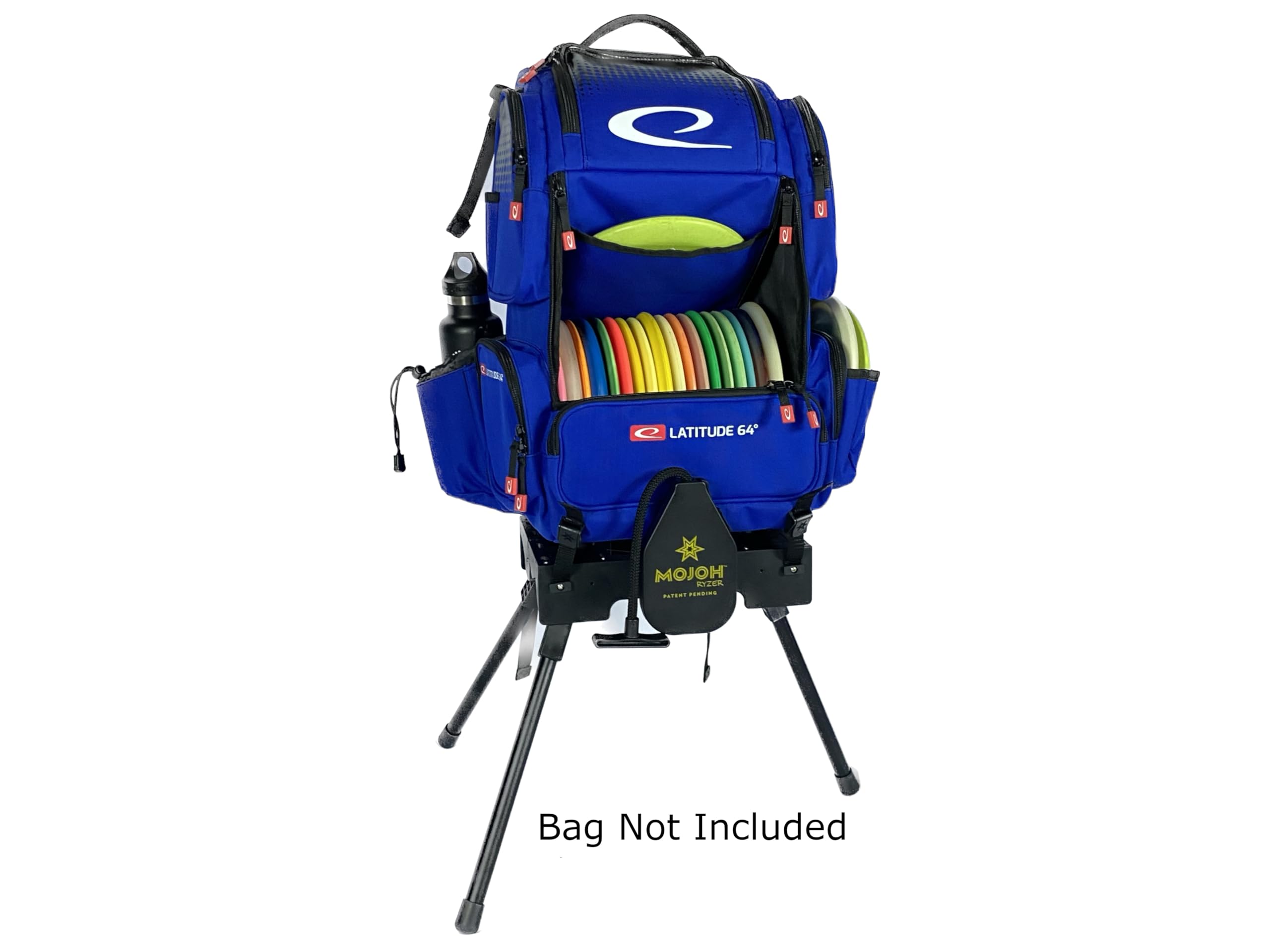 Premium Disc Golf Bag Stand – Lightweight & Ergonomic for Squatch, Grip EQ, Dynamic Discs | Best Golf Accessory Gift | Perfect for Tournaments, Practice & Cart-Free Play