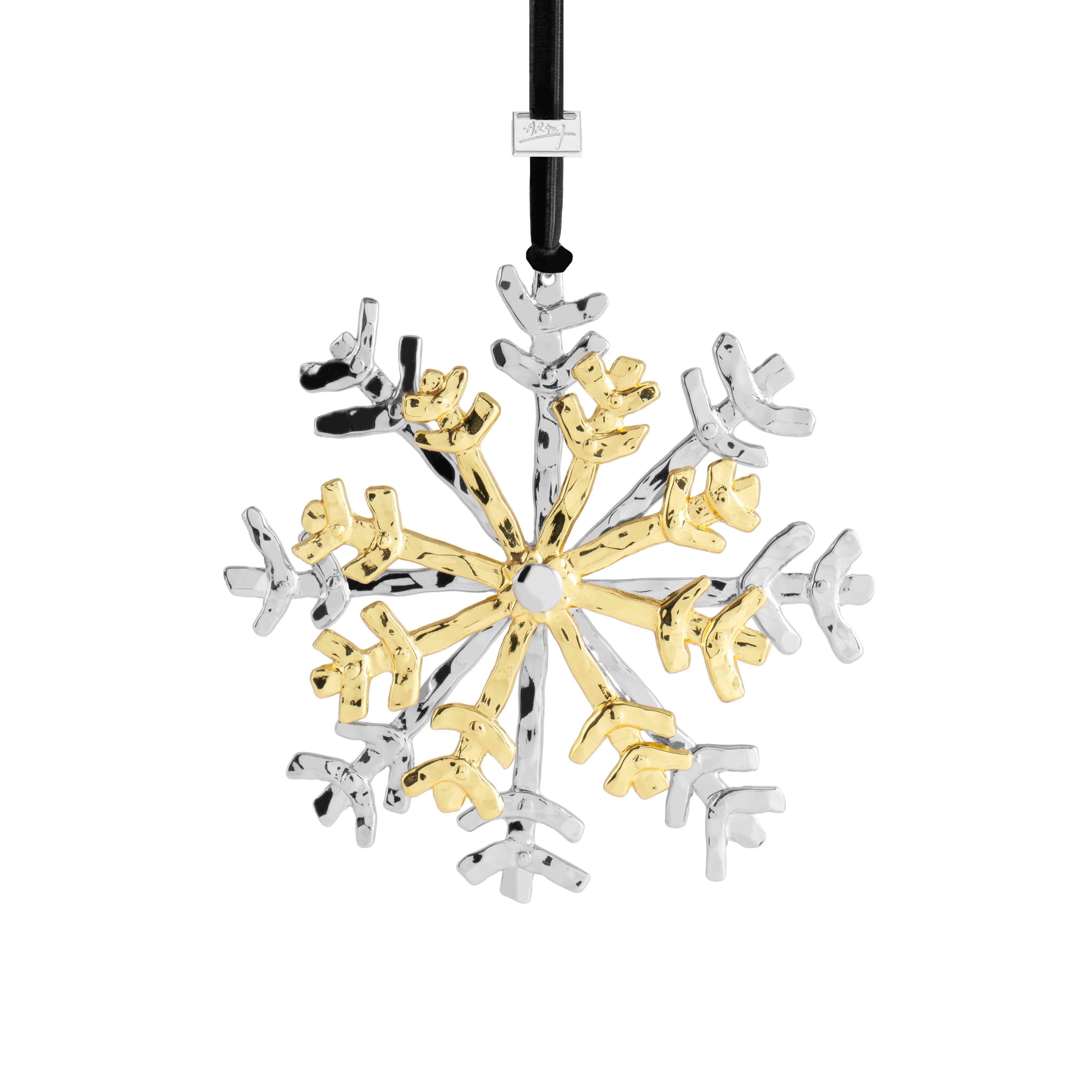 Beautiful Snowflake Ornament - Handmade Christmas Tree Decorations for Holiday Home Decor - Perfect for Xmas Gifts, Winter Wedding & Festive Party Decorations
