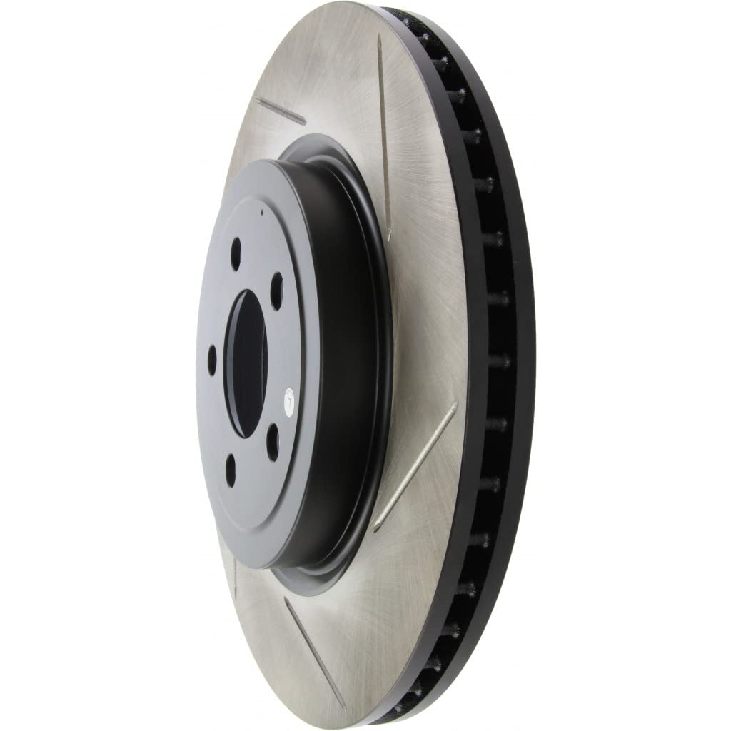 StopTech Slotted Brake Rotor for Dodge Charger & Challenger 2006-2020 - Sport Performance Driver Side (126.63061SL) | High-Performance Braking for Street & Track Racing