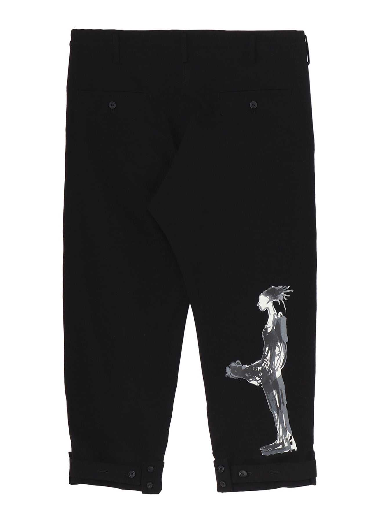 Stylish C/L Canvas Black Belted Hem Pants for Women - Comfortable High-Waisted Trousers for Casual Wear, Office & Everyday Outfits