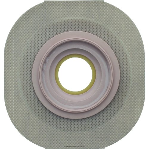 Pre-Sized Flextend Convex Skin Barrier with Floating Flange - Red Flange 2 1/4