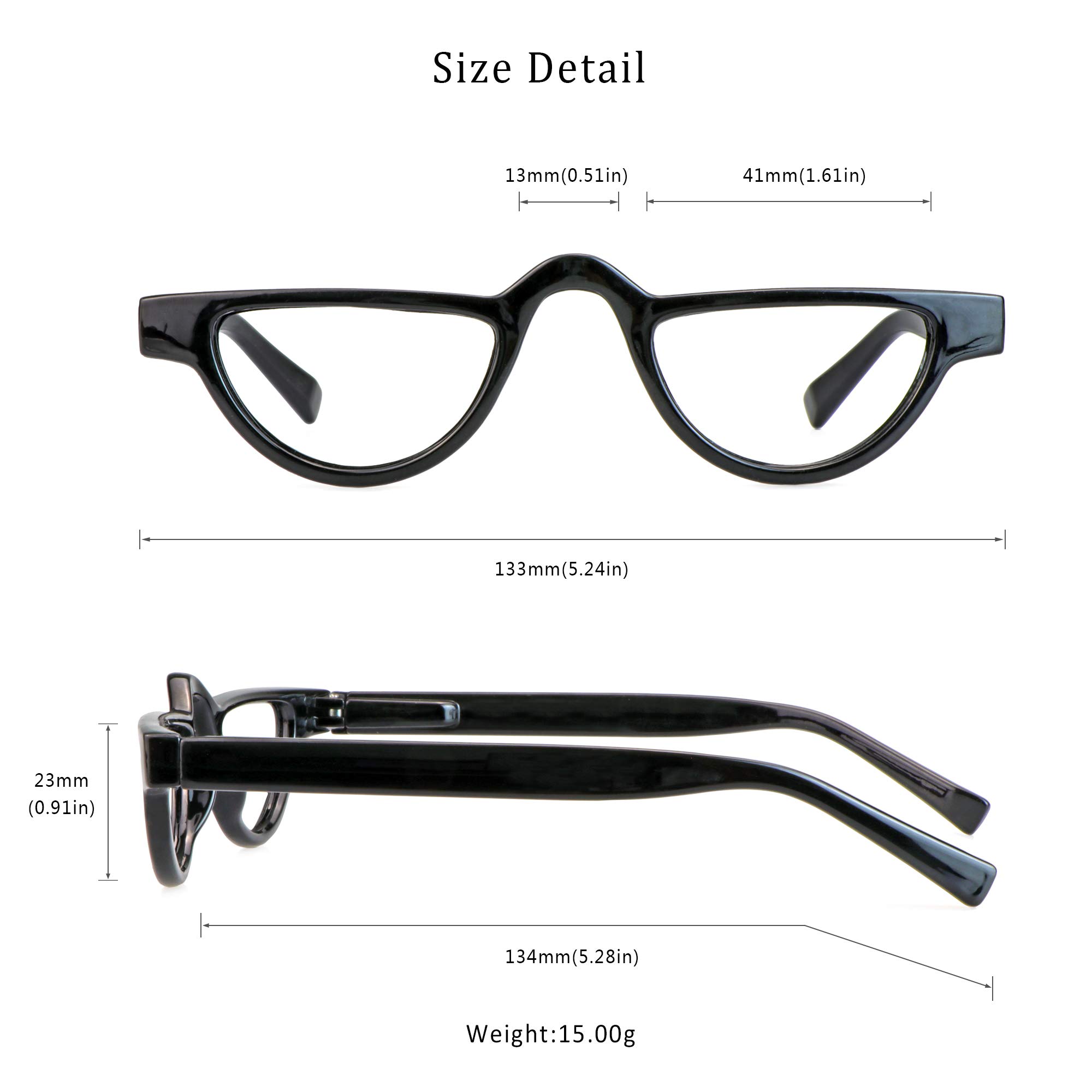 LifeArt Blue Light Blocking Glasses - 4 Pairs Reading Glasses for Computer & Screen Use - Anti-Eye Strain Glasses for Work, Gaming & Digital Reading (Fashionable & Comfortable)