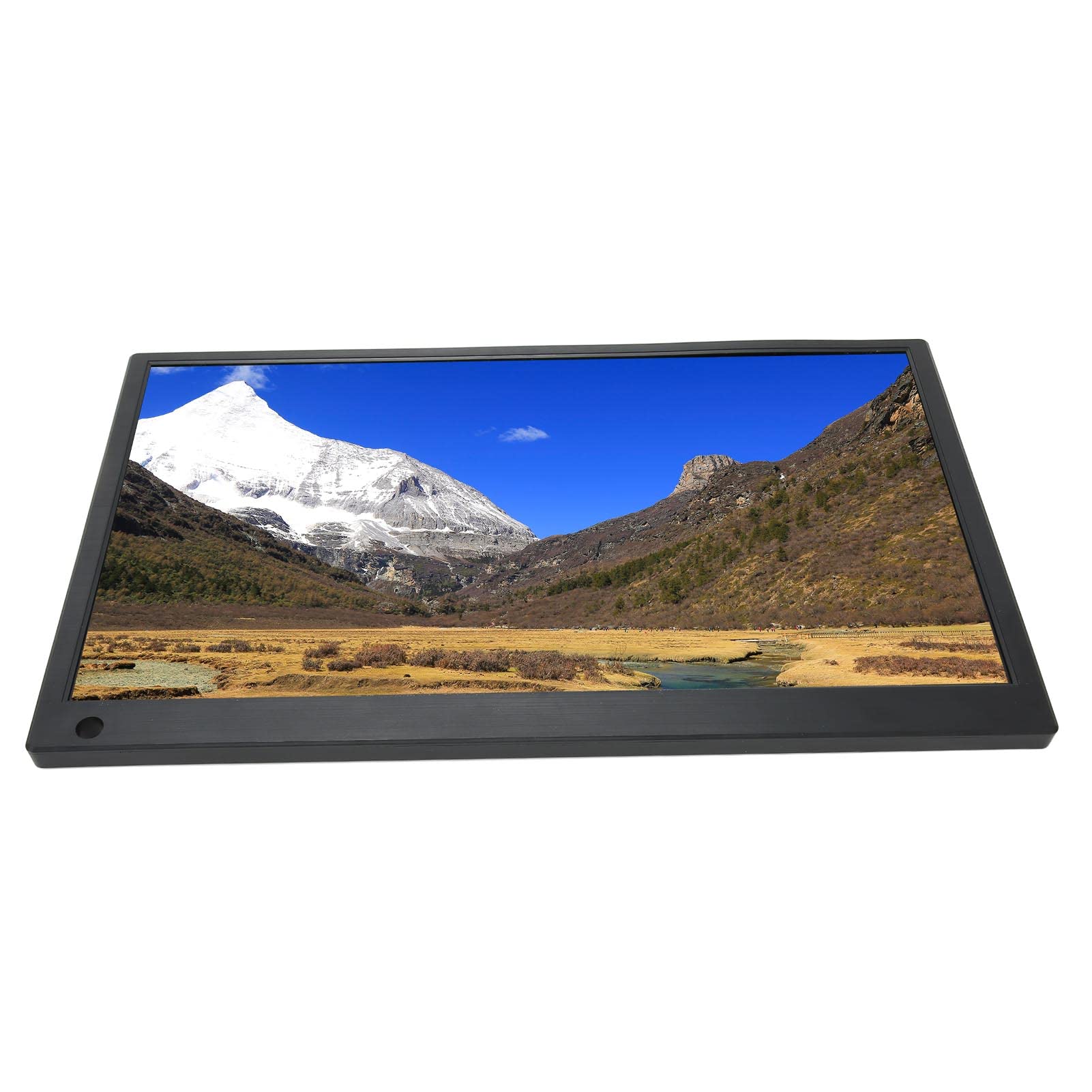 Denash 15.6 Inch Portable Monitor - 1080P FHD HDR IPS Screen with Built-in Speakers, USB-C HDMI Ports for Laptop PC Mac PS4 Xbox Nintendo Switch | Perfect for Gaming, Office Work & Travel Entertainment