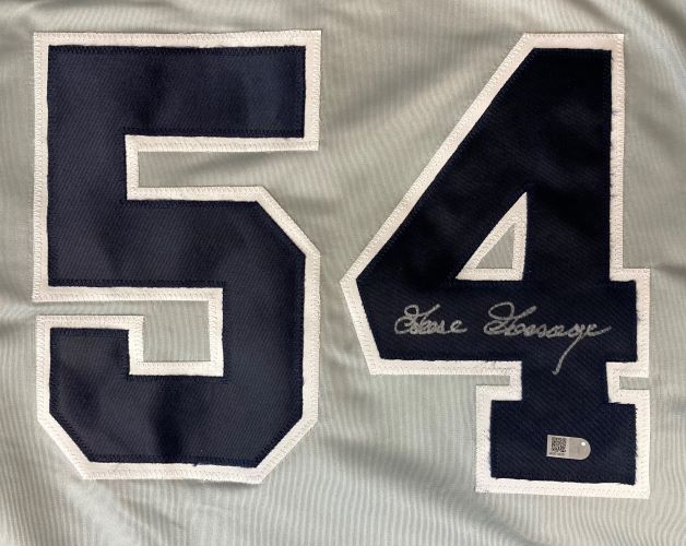 Goose Gossage Autographed New York Yankees Gray Baseball Jersey - Certified Authentic by Sports Integrity - Perfect for Collectors, Fans, and Sports Memorabilia Displays